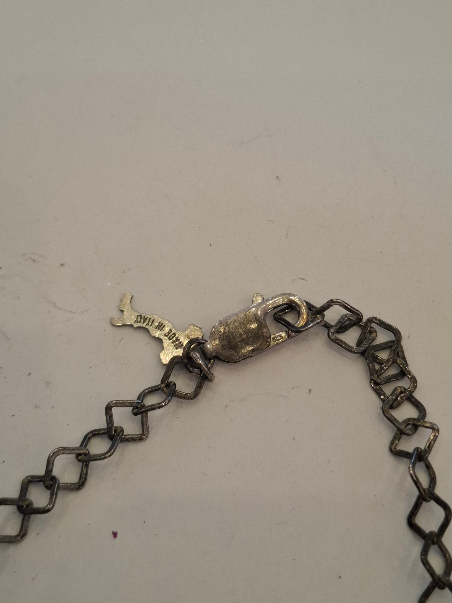 Collana arg con pendenti