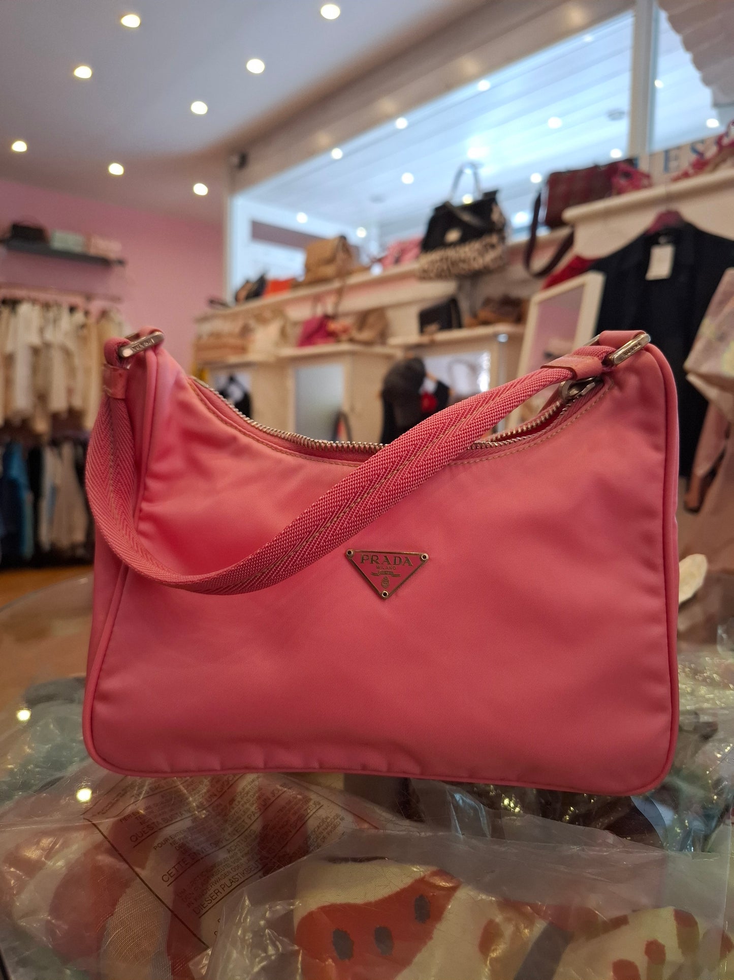 Borsa Prada rosa