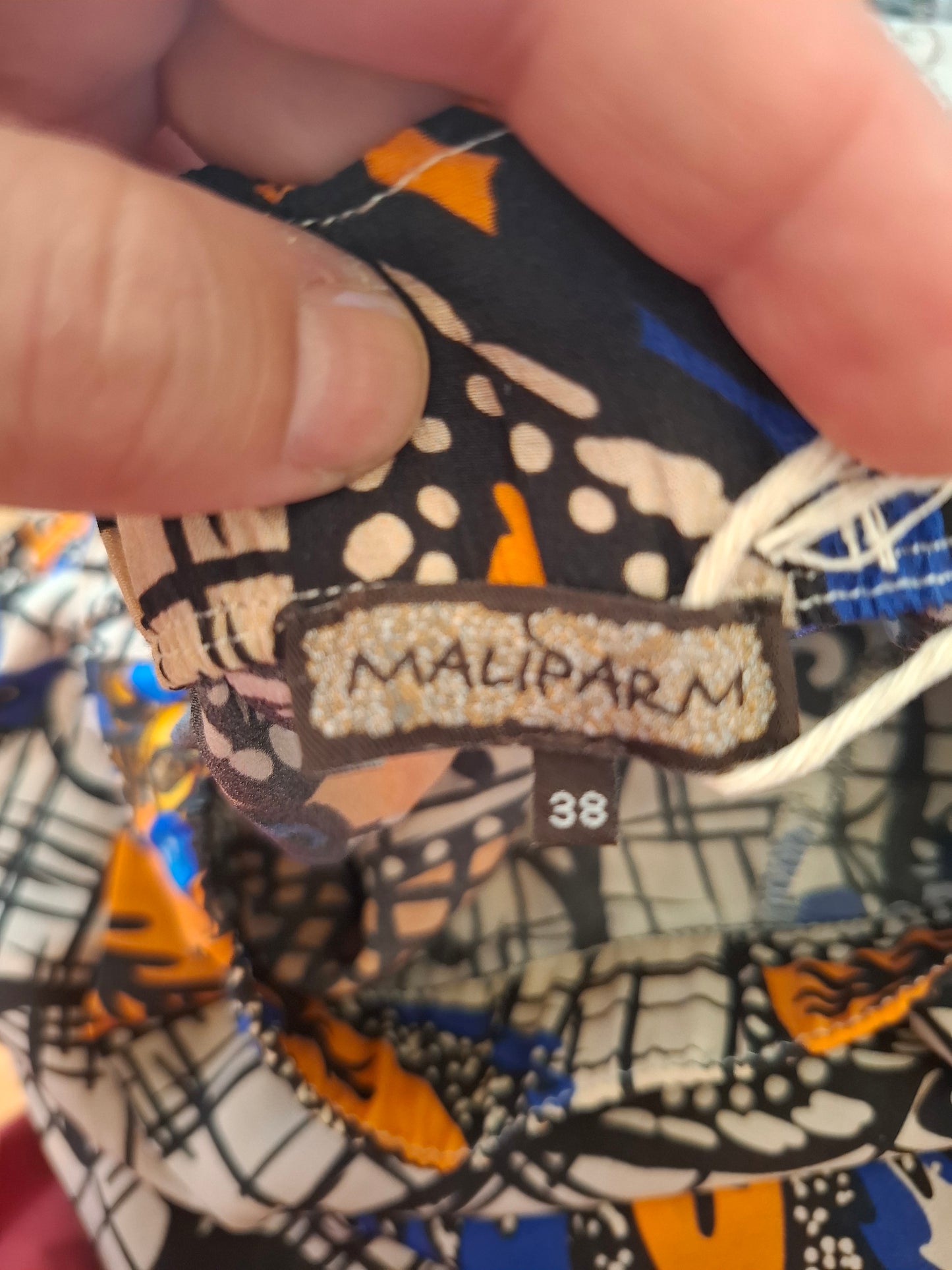 Pantaloni Maliparmi in seta tg38