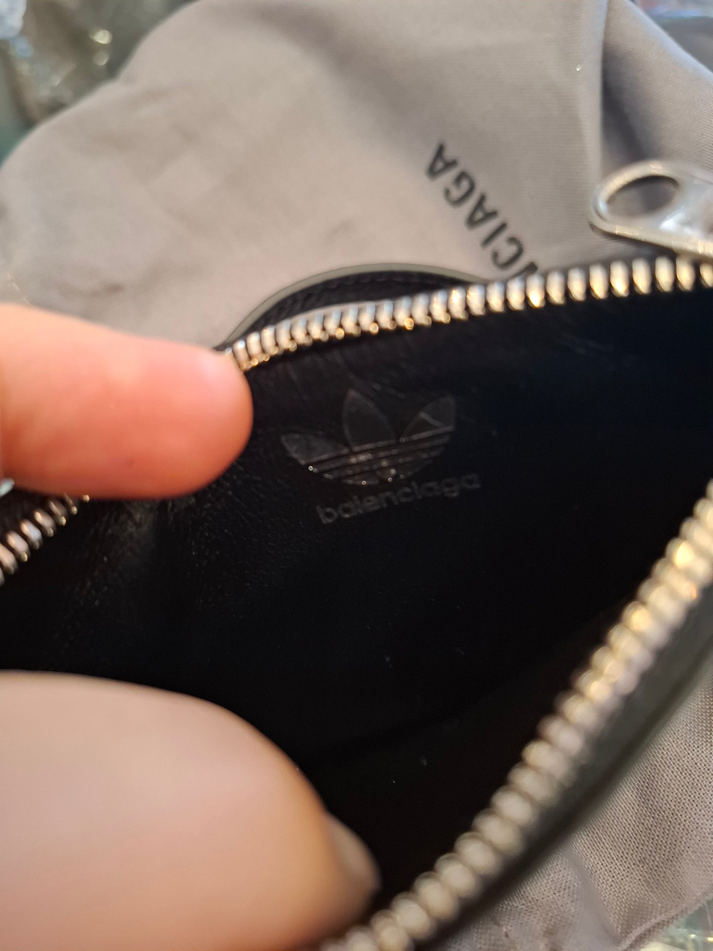 Porta tessere Balenciaga Adidas