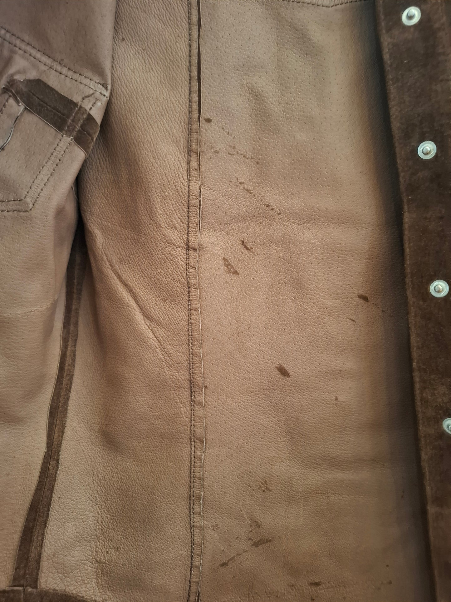 Camicia parosh pelle tg S