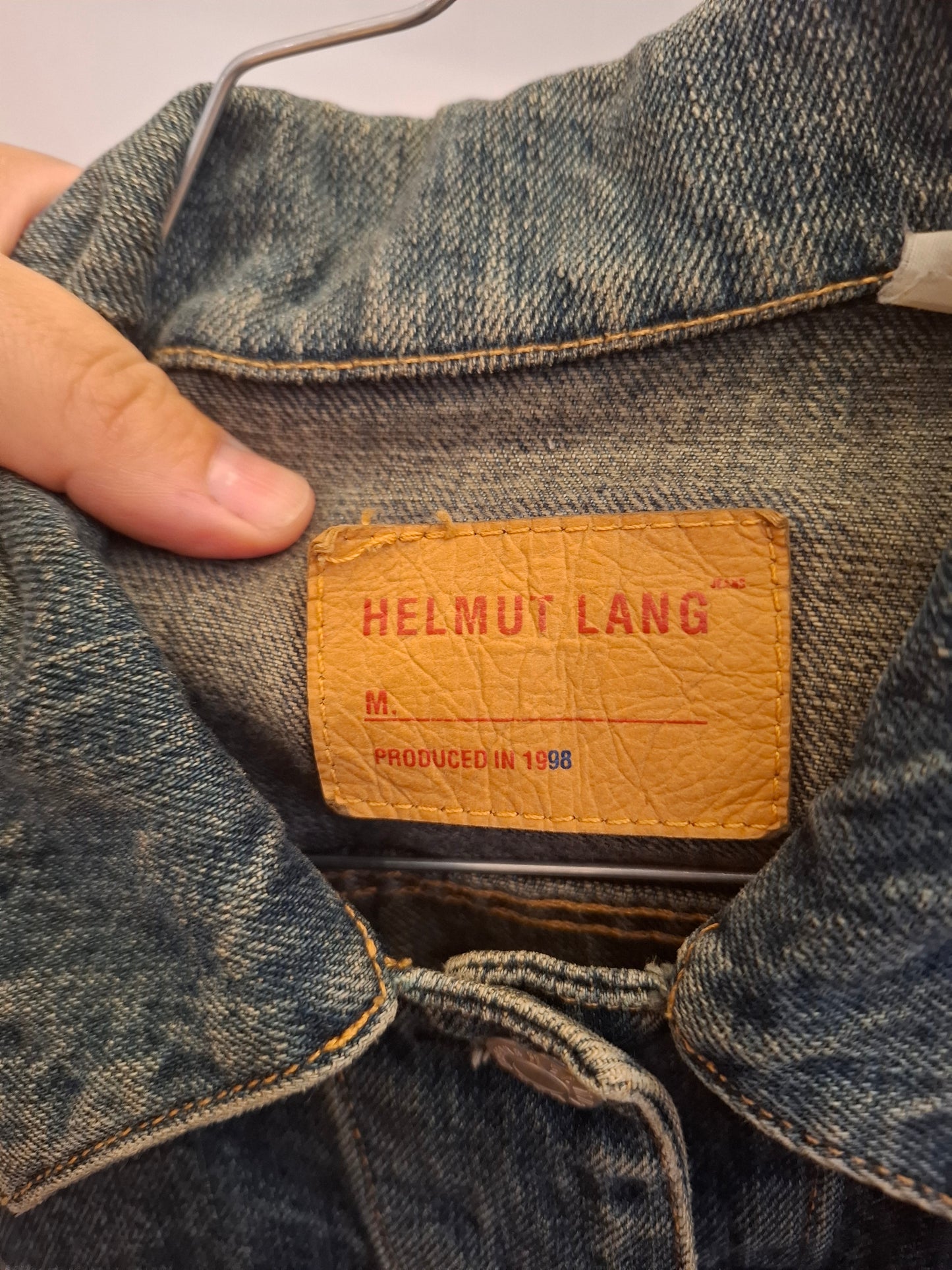 Giacchino denim Helmut Lang tg 40