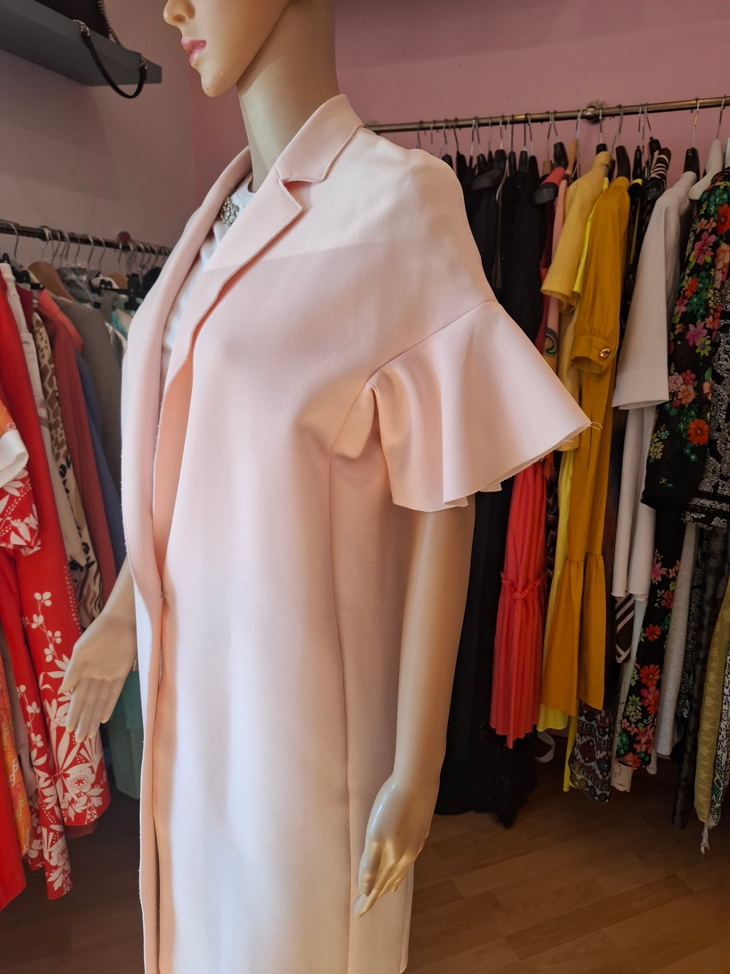 Trench Pinko rosa tg 42
