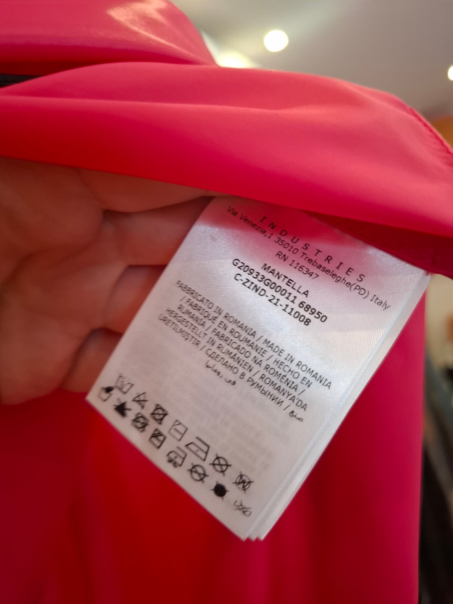 Mantella Moncler tg U
