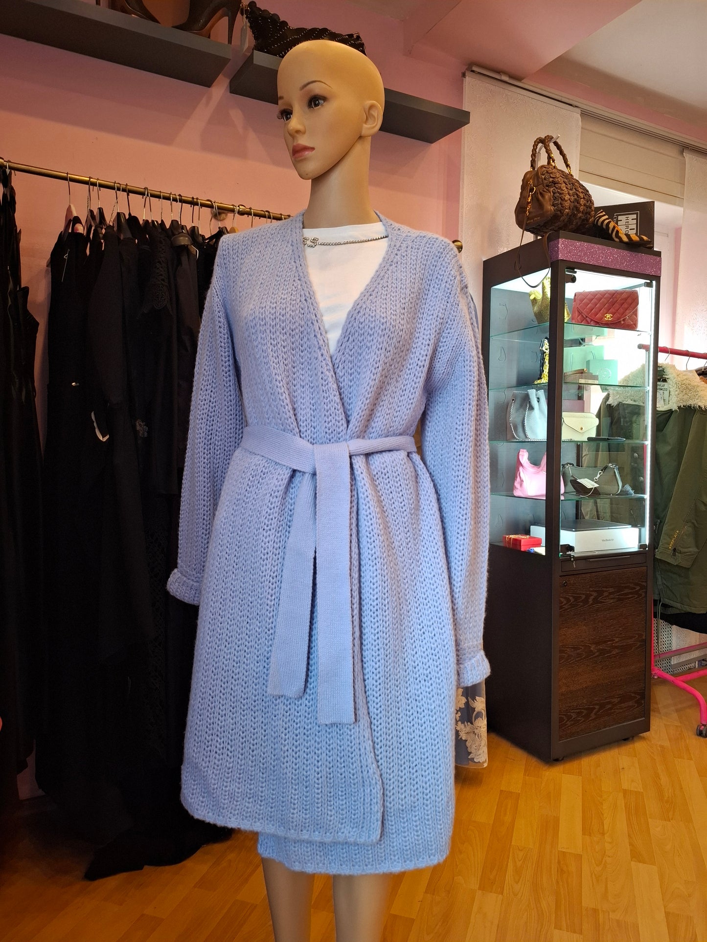 Cardigan nuovo Occhi Verdi (La Perla) tg L