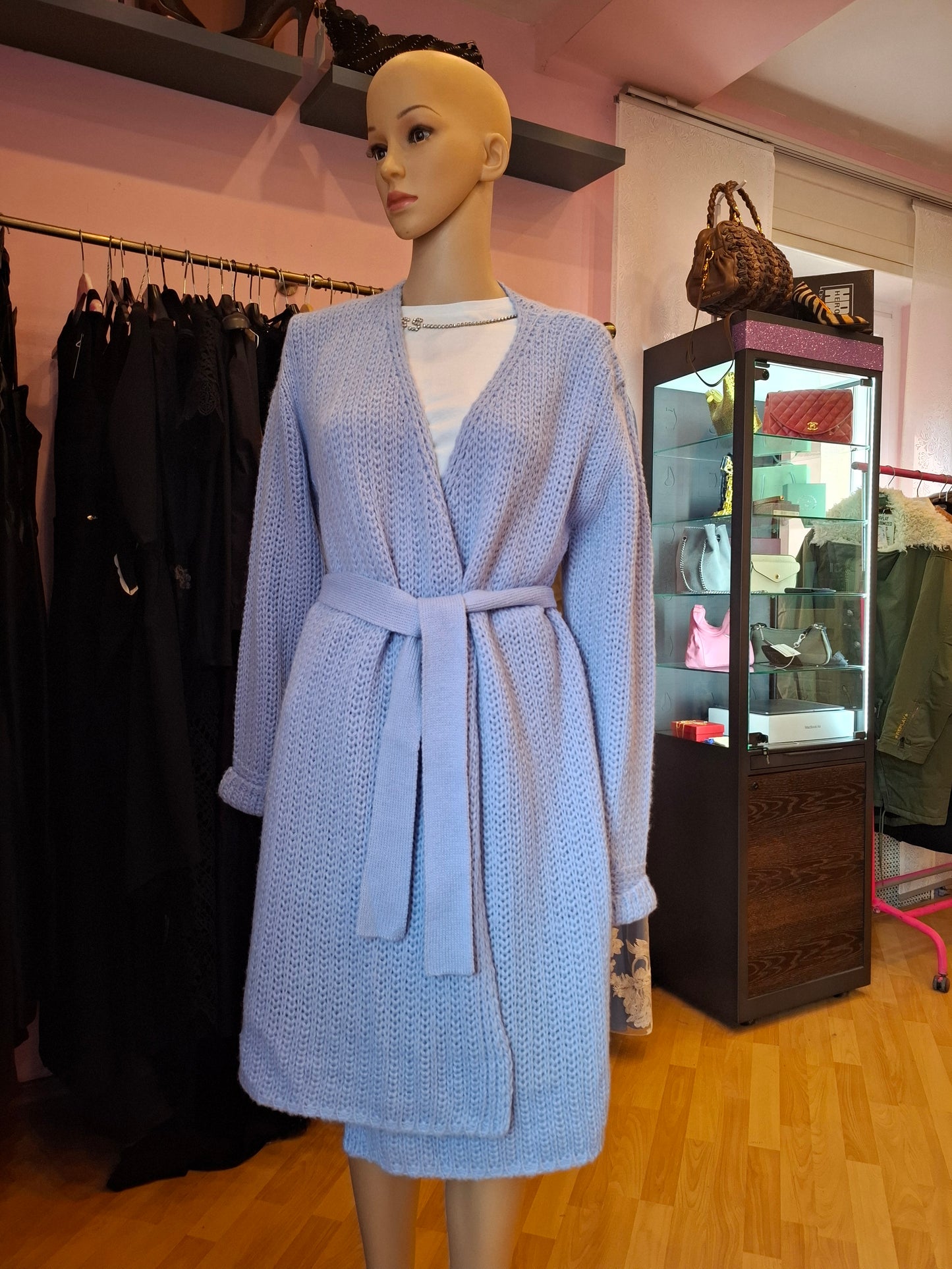 Cardigan nuovo Occhi Verdi (La Perla) tg L