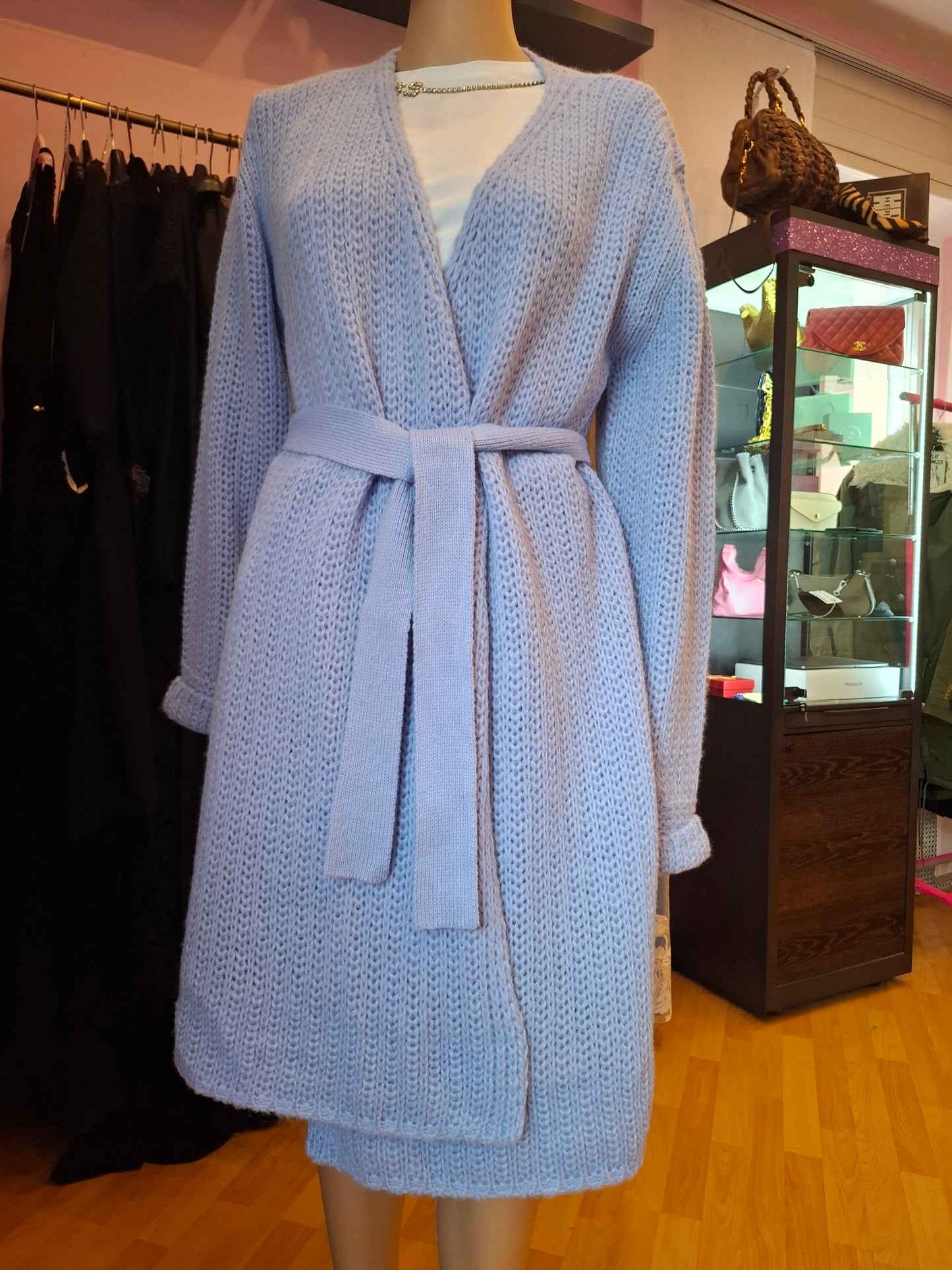 Cardigan nuovo Occhi Verdi (La Perla) tg L