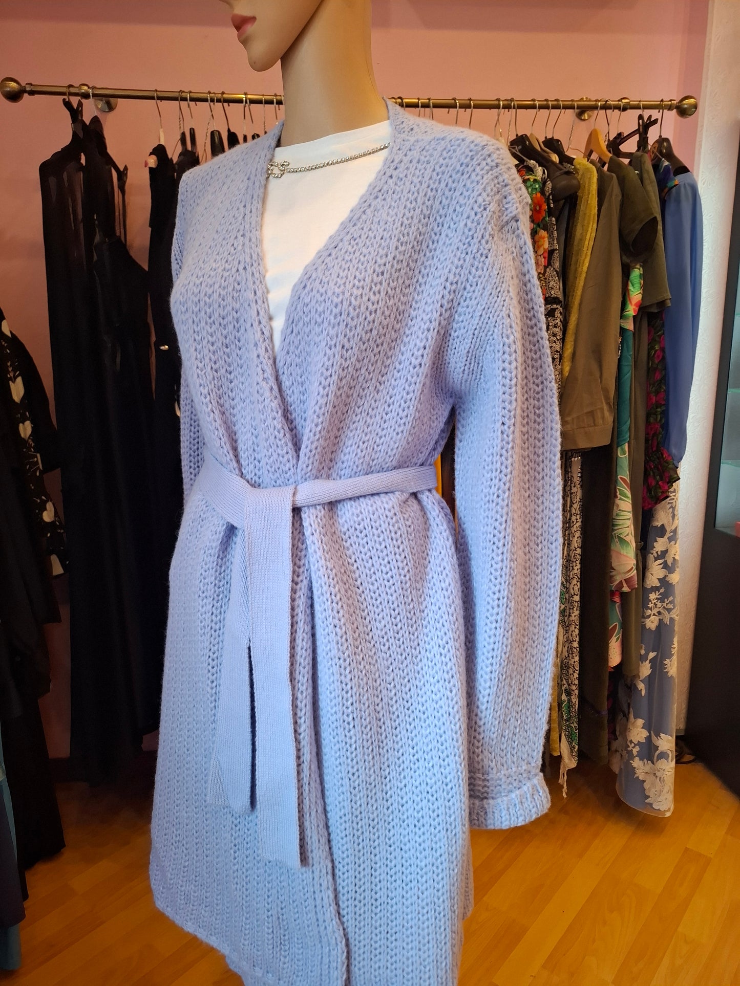 Cardigan nuovo Occhi Verdi (La Perla) tg L