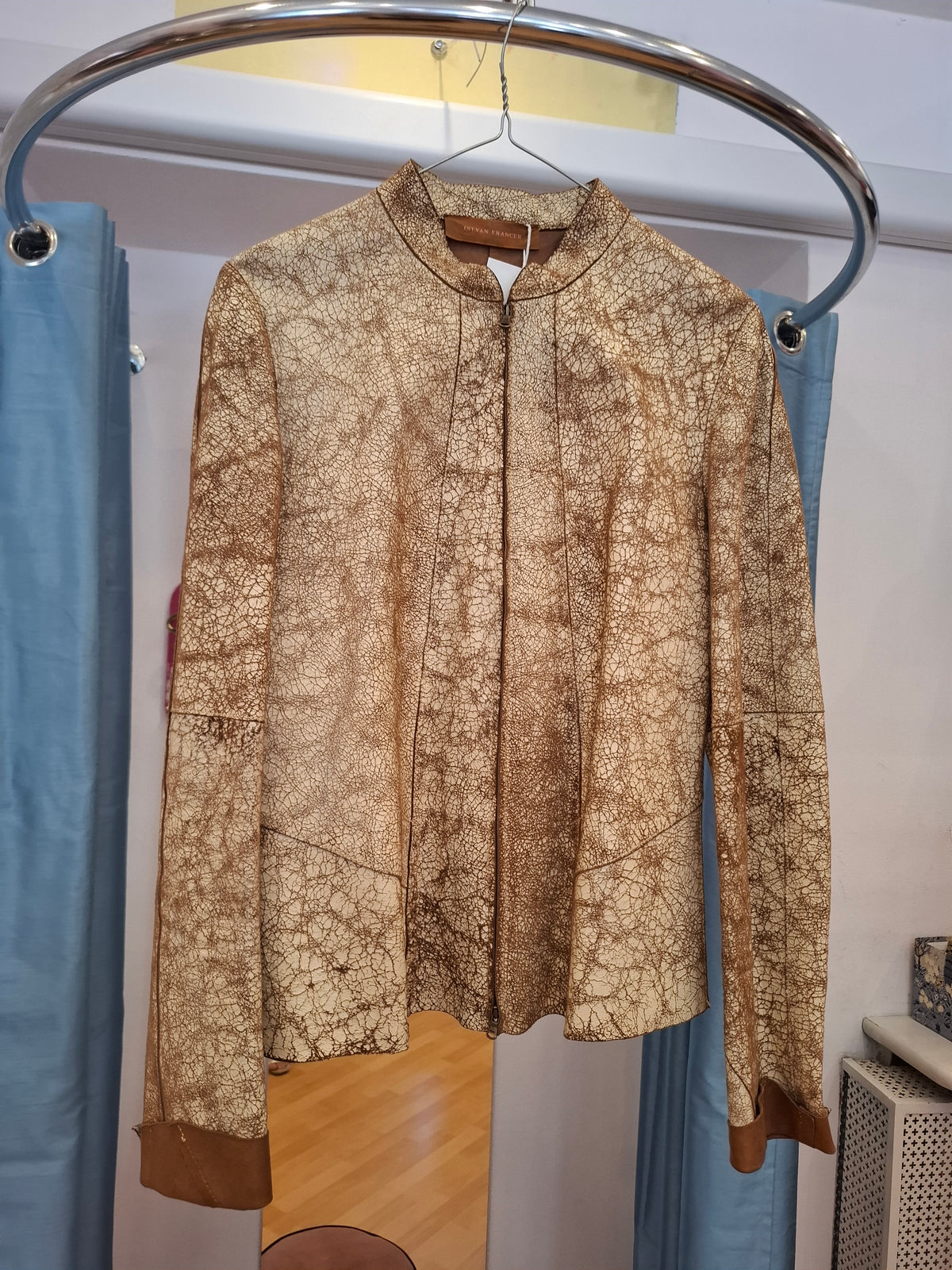 Giacca pelle Istvan Francer tg 40