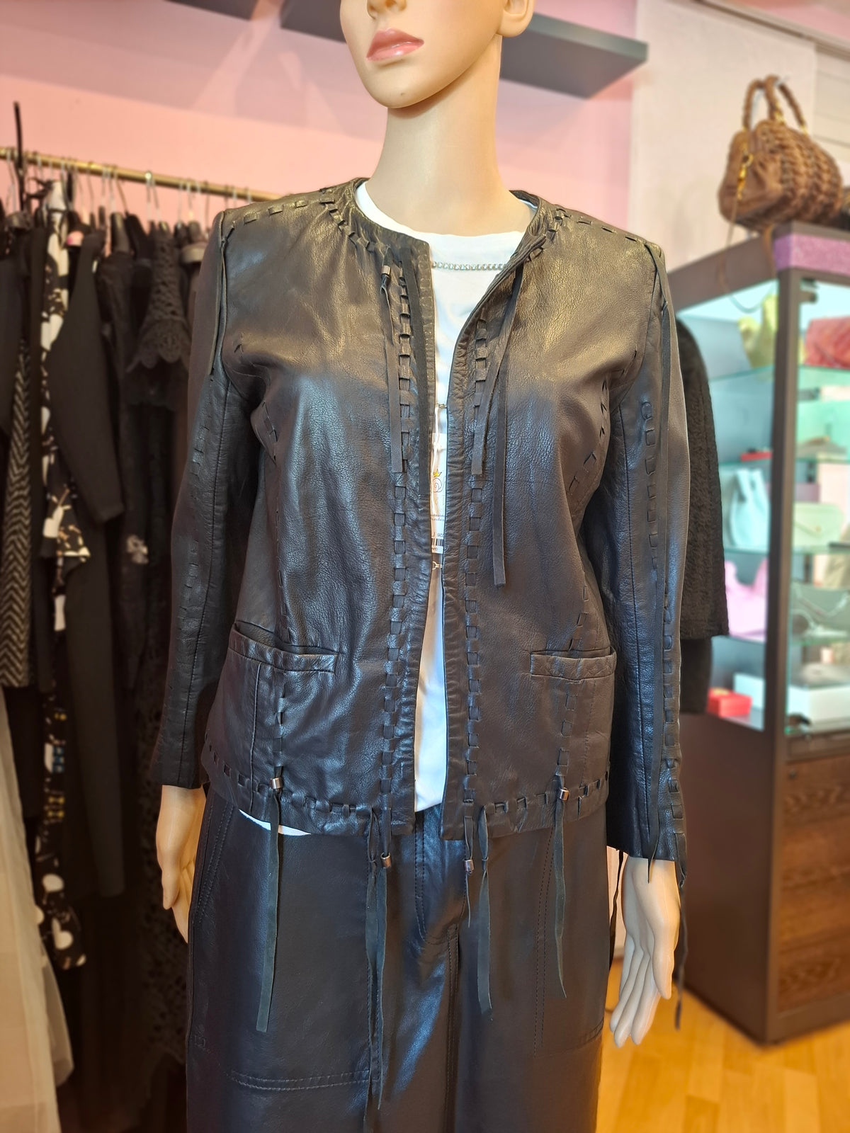 Giacca pelle S.W.O.R.D tg 40