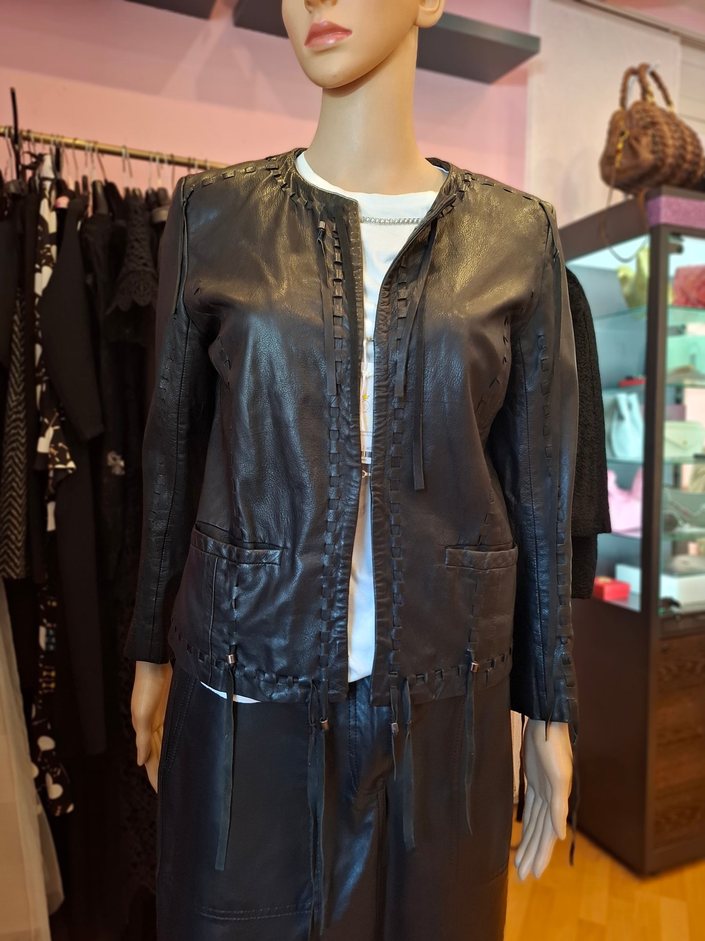 Giacca pelle S.W.O.R.D tg 40