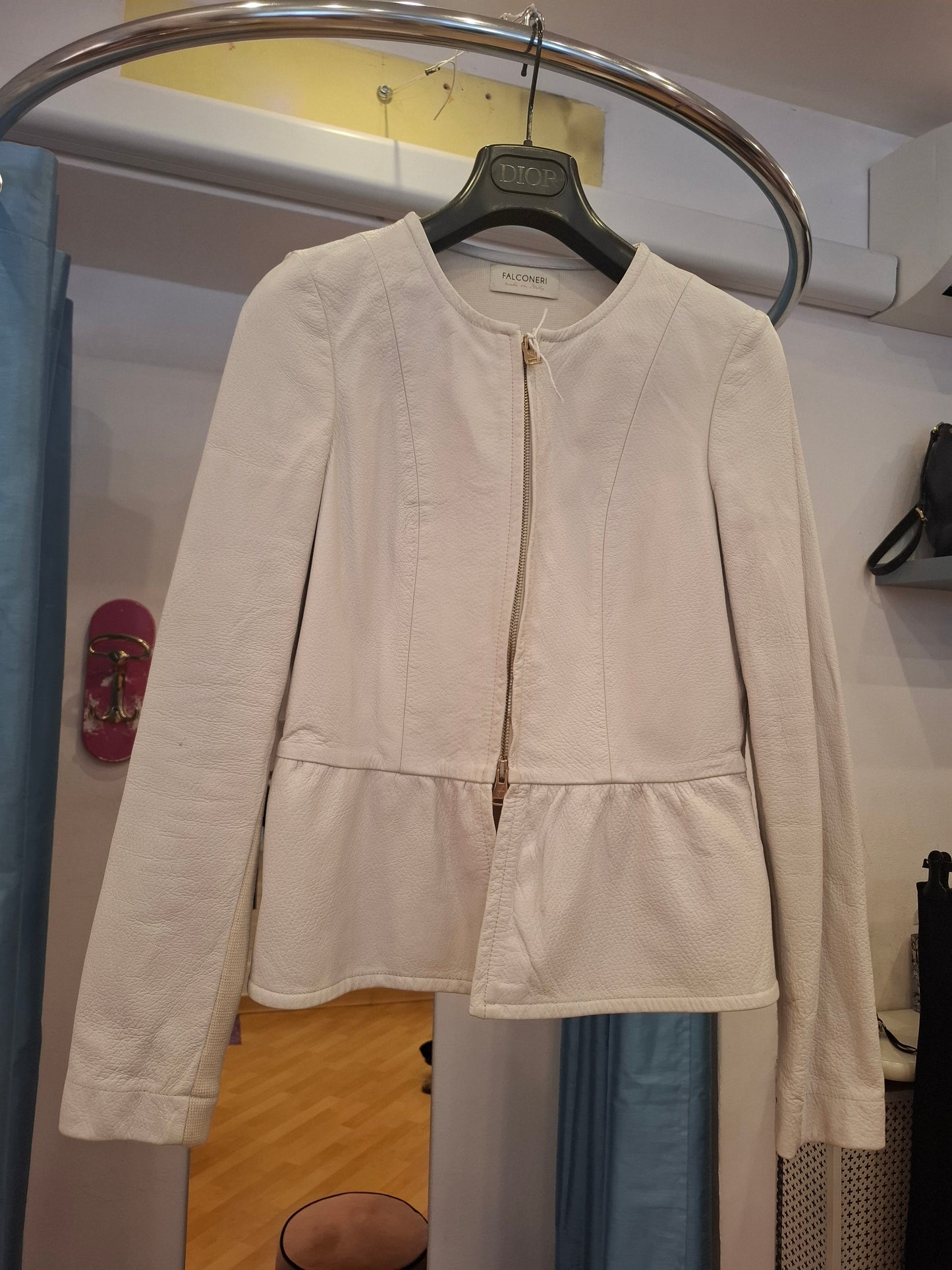 Giacca pelle Falconeri tg S