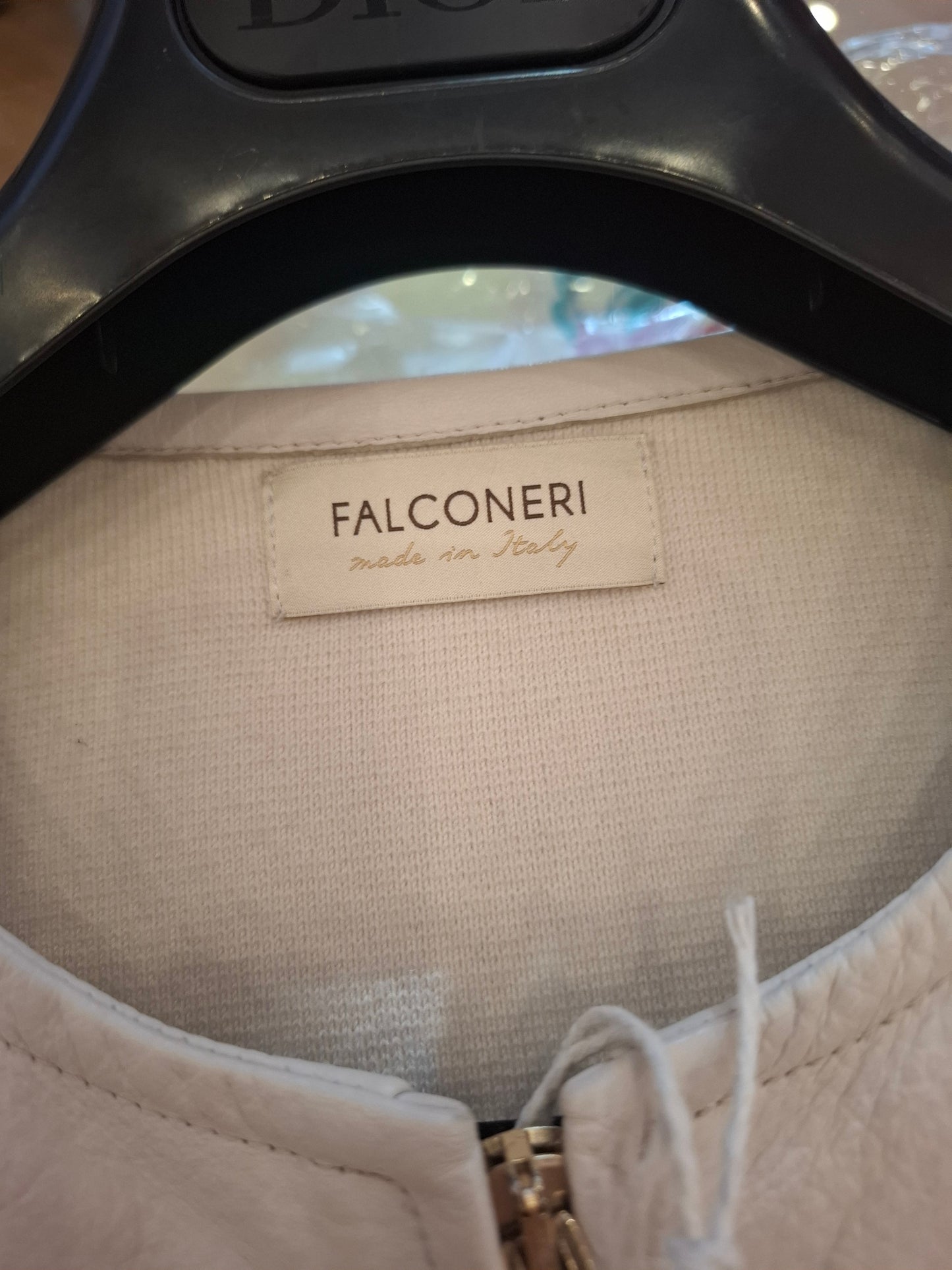 Giacca pelle Falconeri tg S