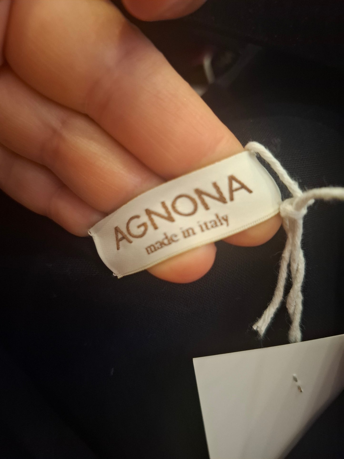 Cappottino Agnona blu tg 42