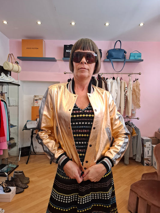 Giacca pelle Nora Barth tg 44
