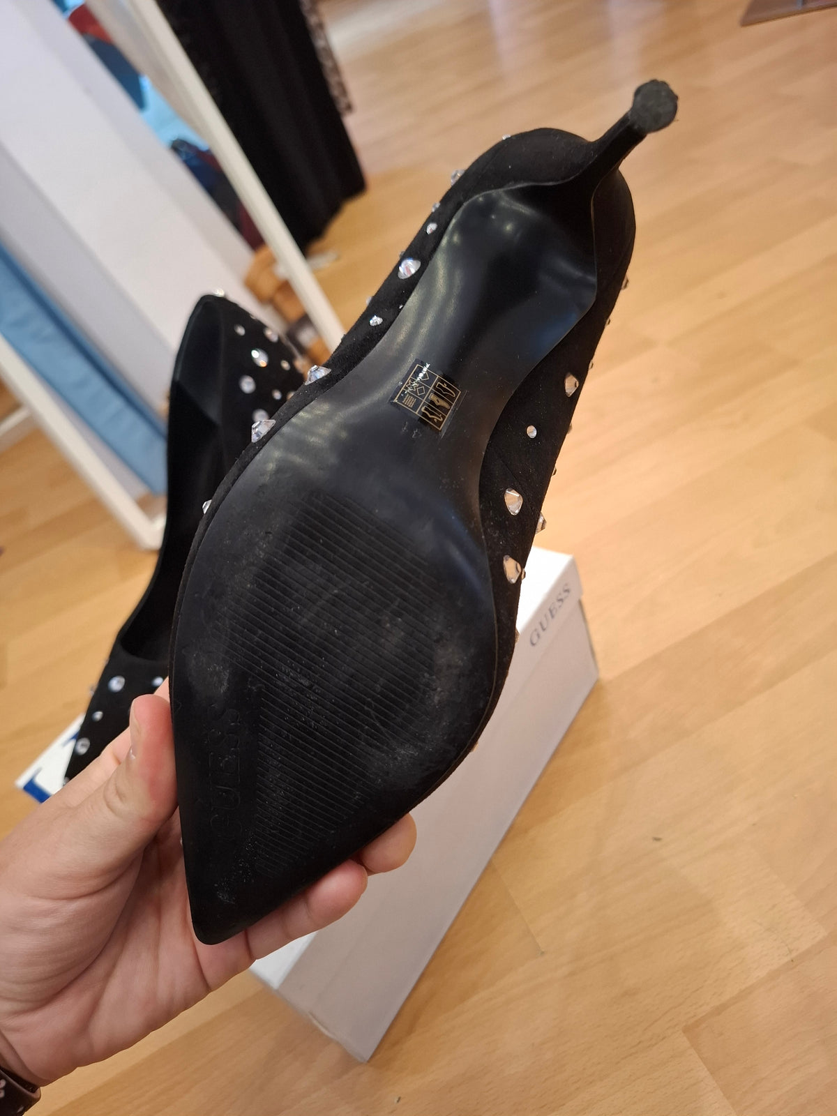 Tacchi Guess strass n*41