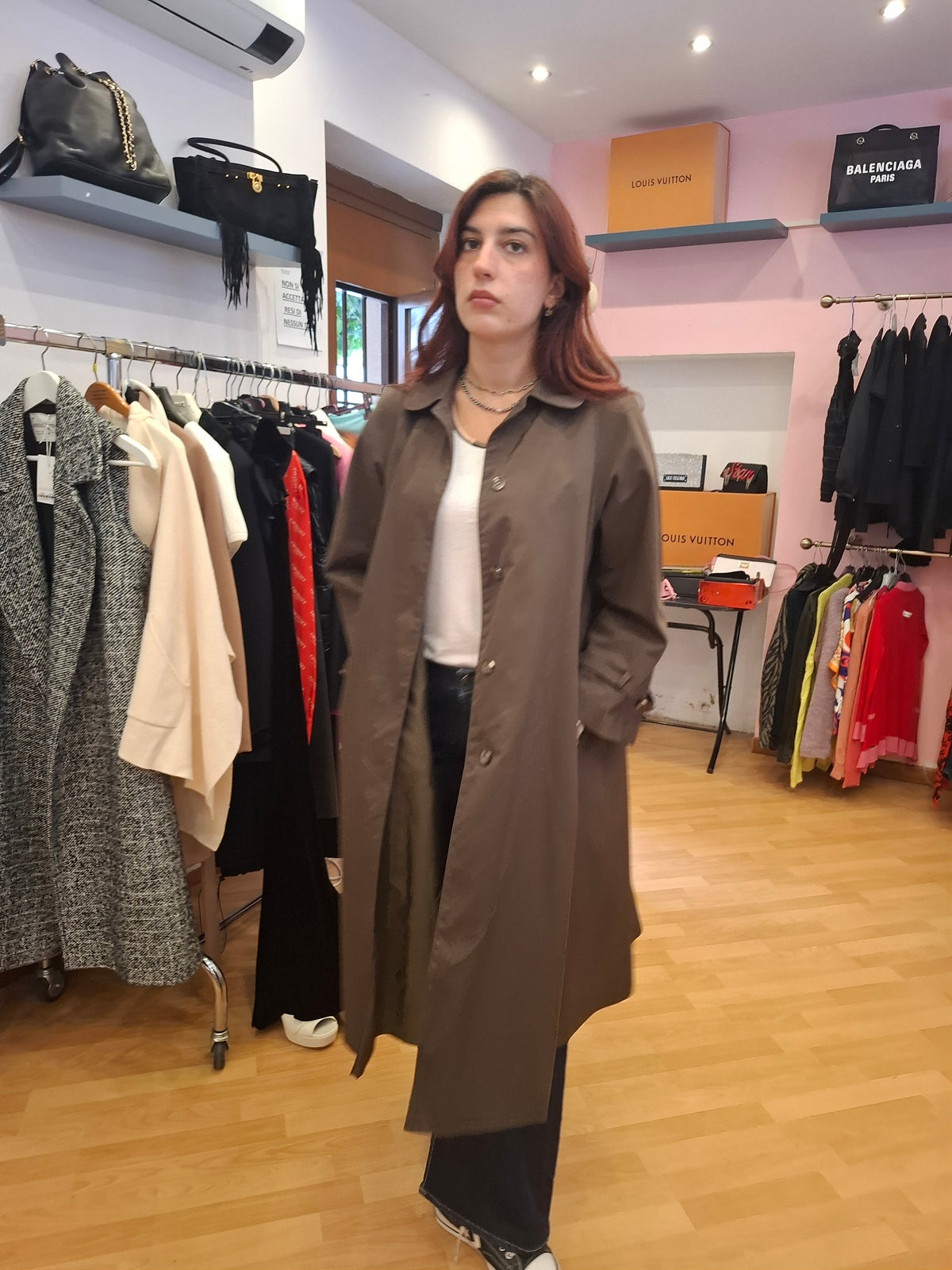 Trench Gemelli corso Vercelli tg M/L