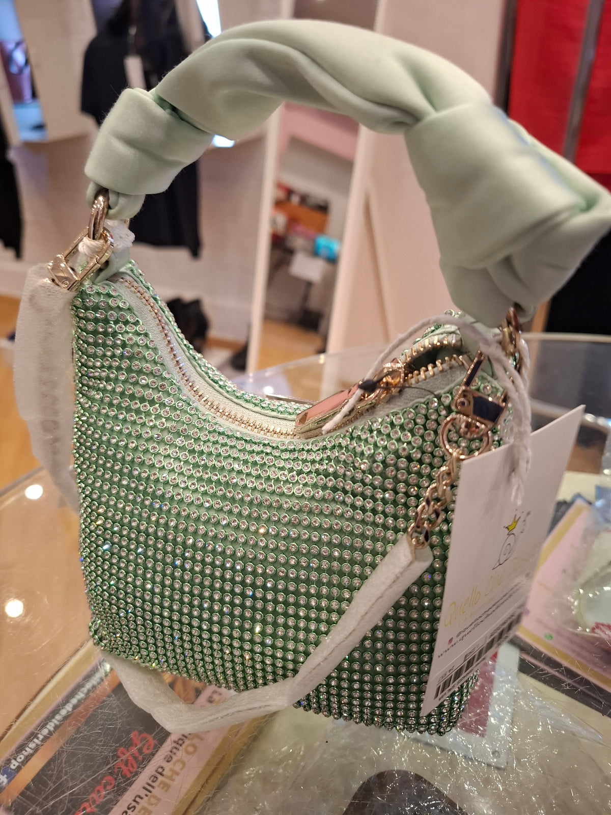 Borsetta Guess strass nuova