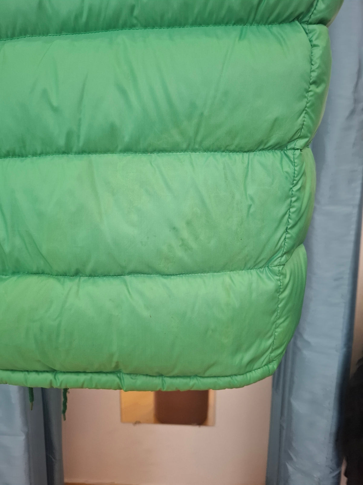 Gilet verde Moncler tg 4 vintage