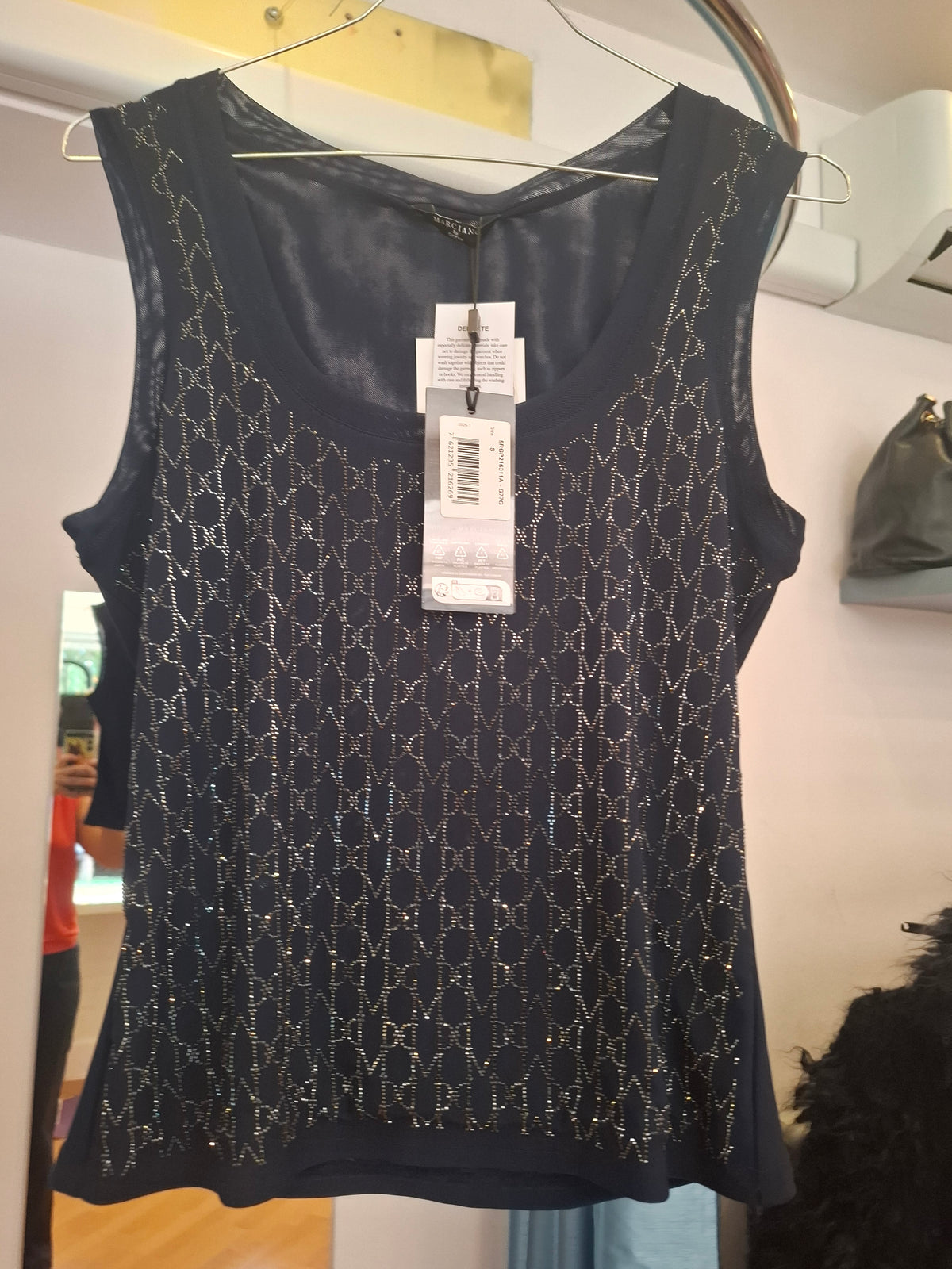 Canotta Guess nuova strass tg S