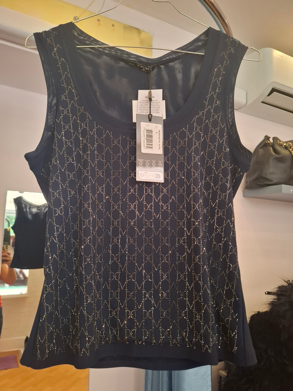 Canotta Guess nuova strass tg S