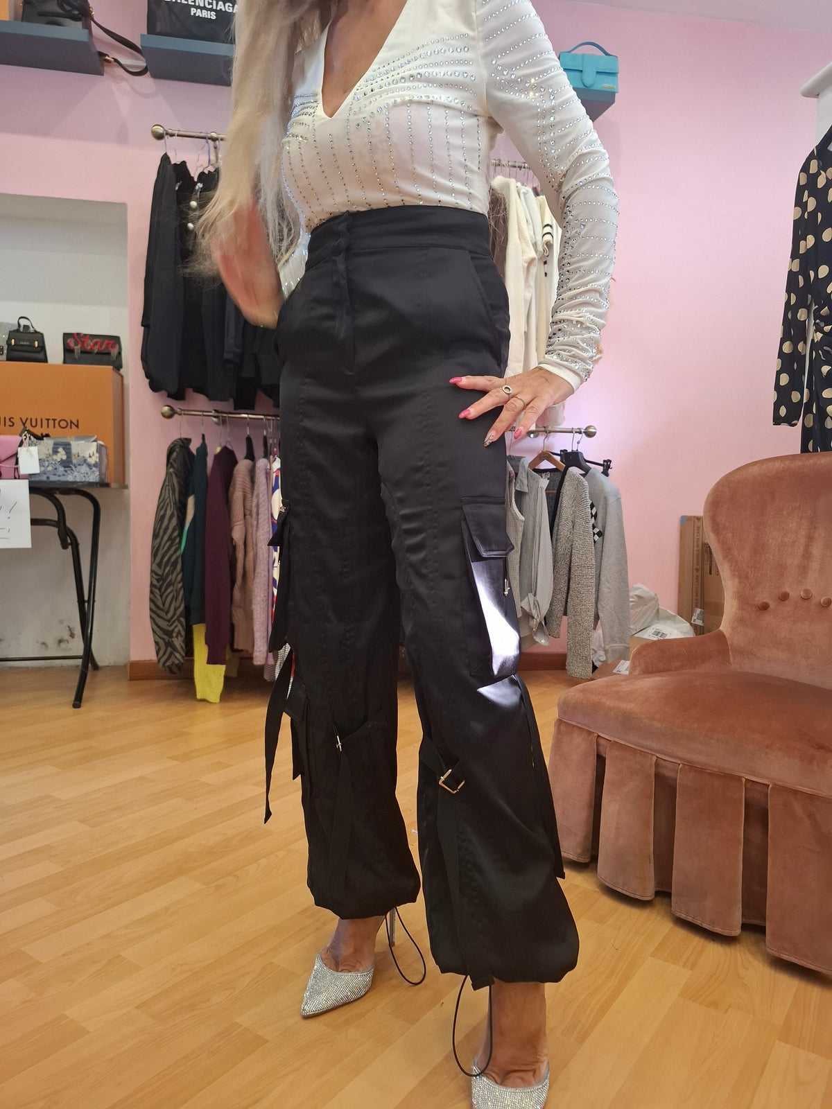 Pantalone Blumarine cargo tg 36