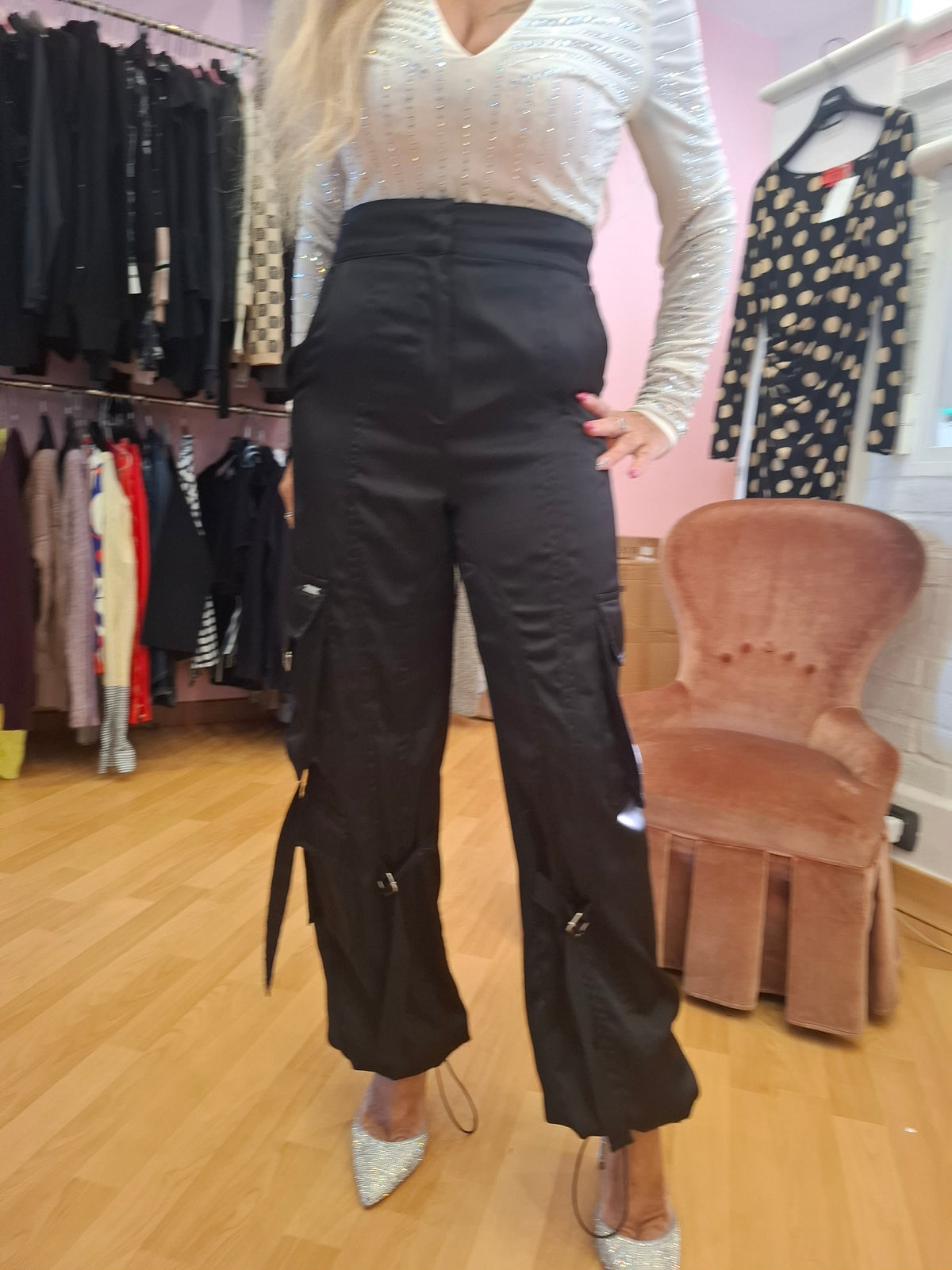 Pantalone Blumarine cargo tg 36
