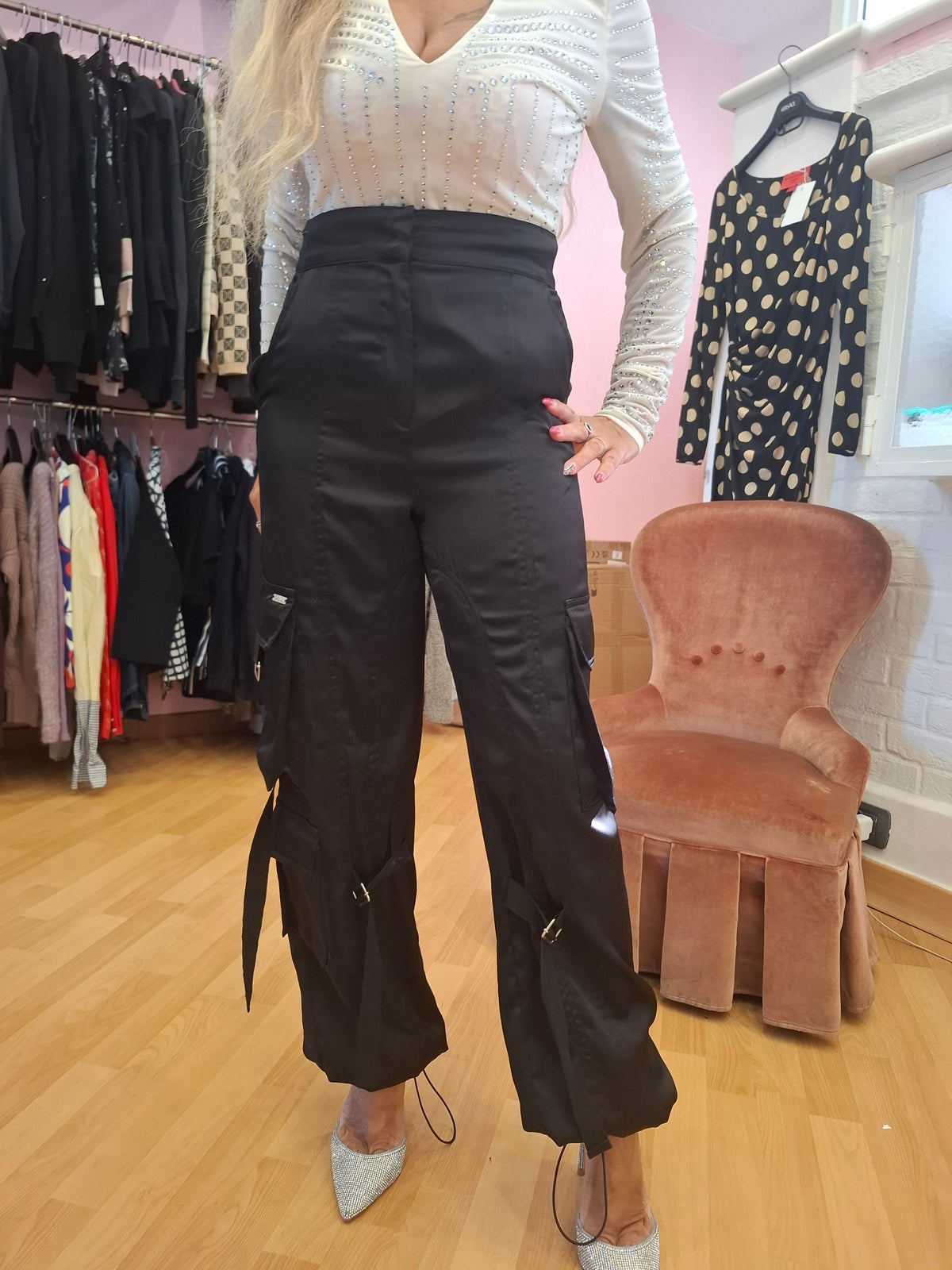 Pantalone Blumarine cargo tg 36