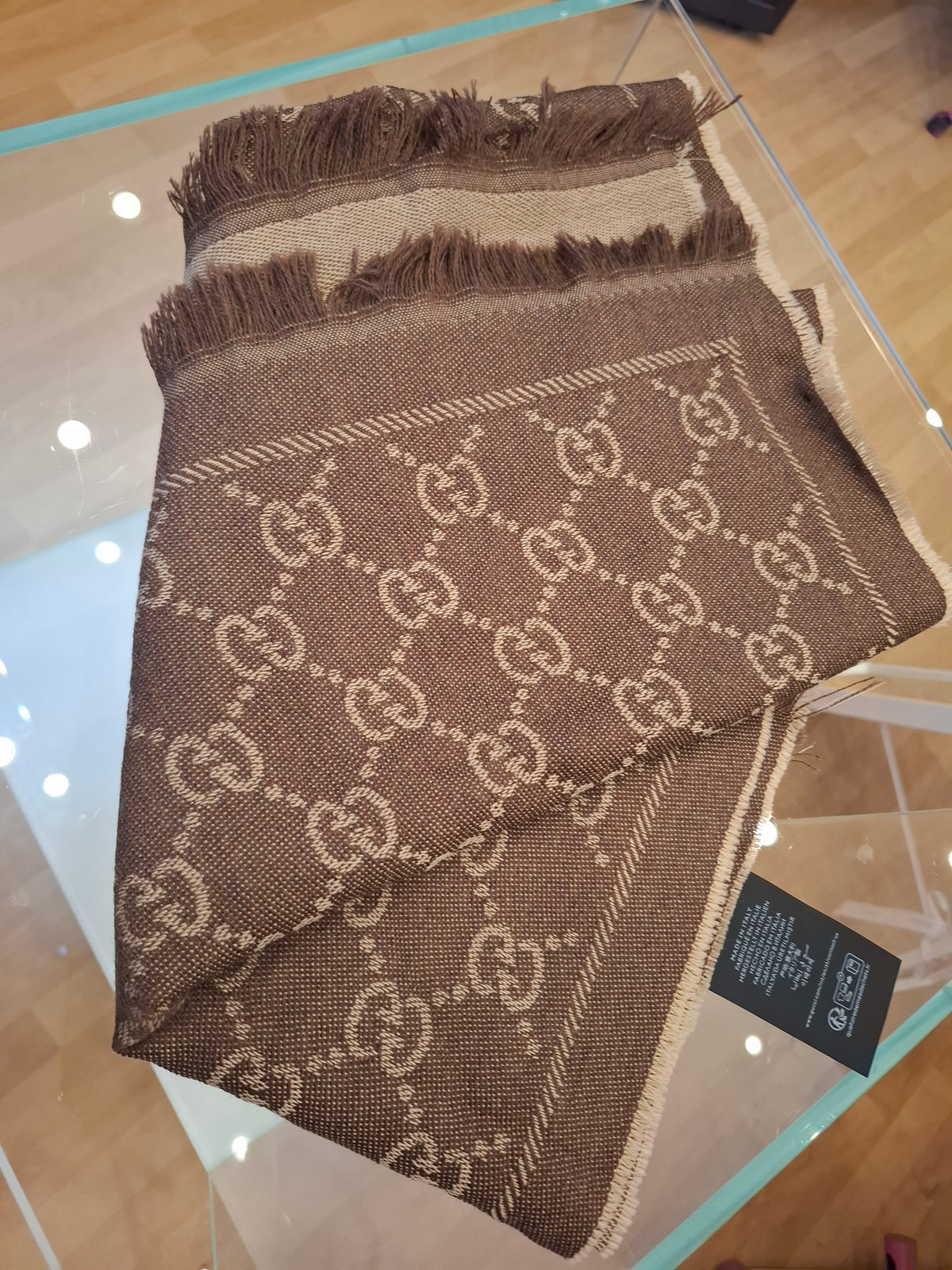 Sciarpa Gucci marrone
