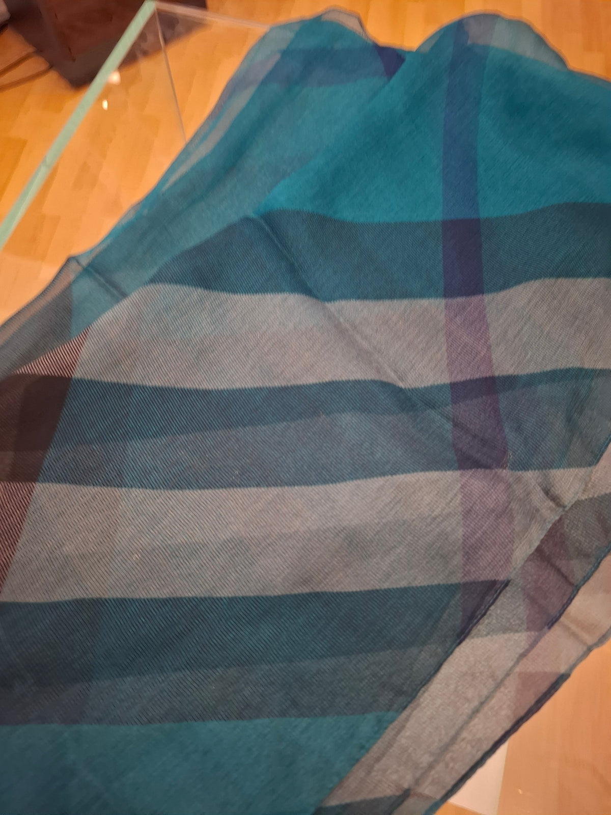 Pashmina Burberry seta