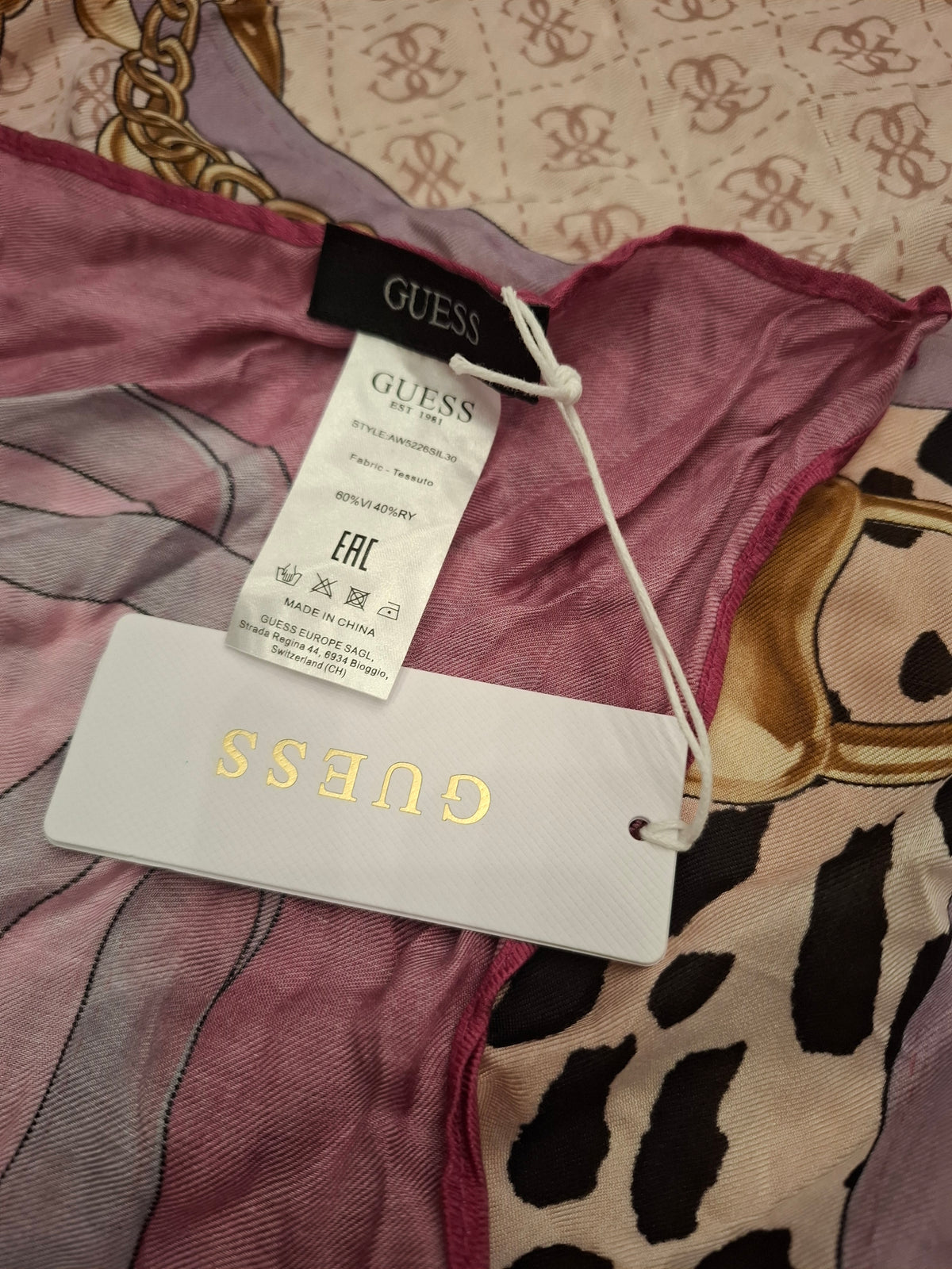 Foulard maxi Guess nuovo