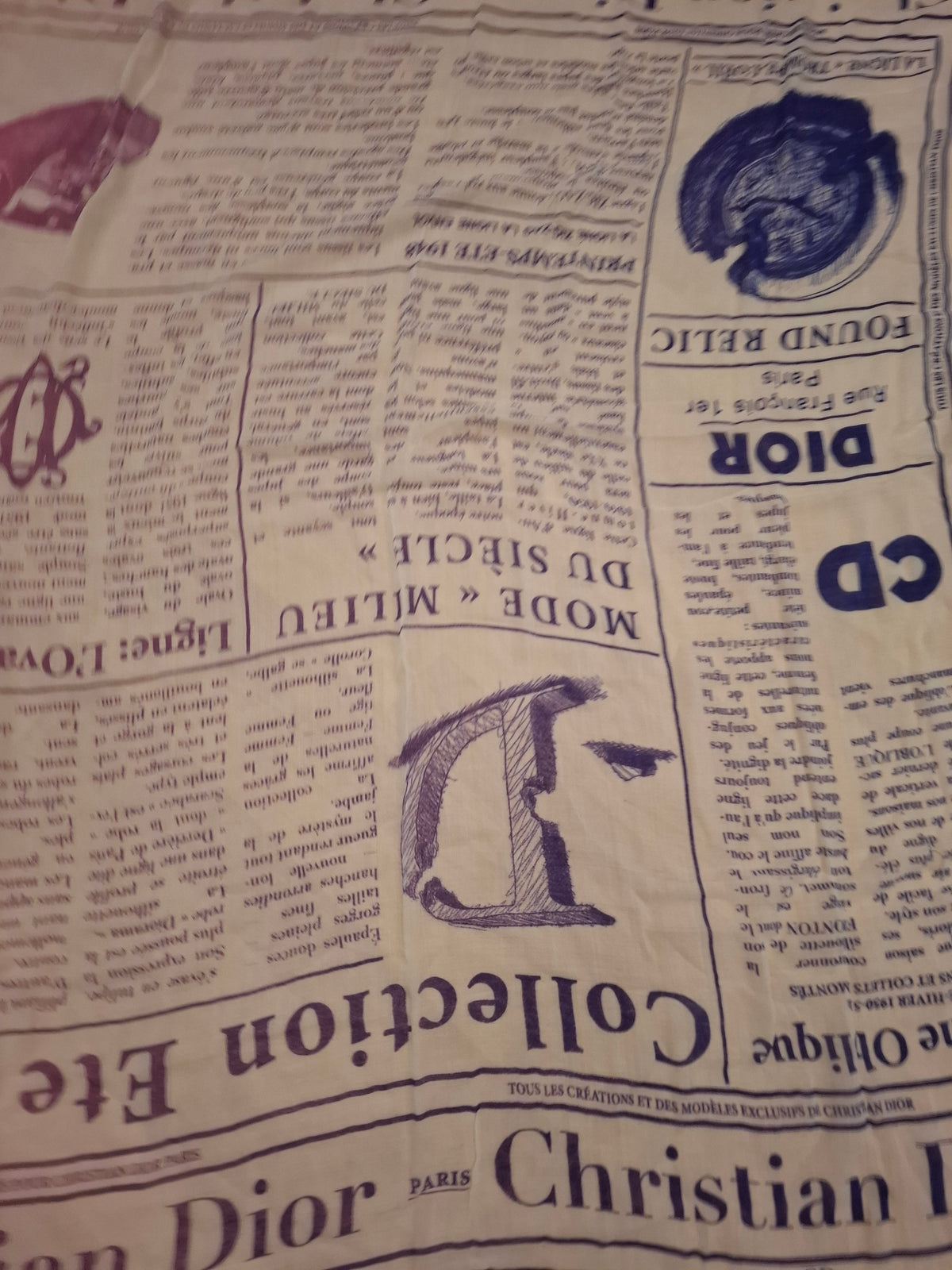 Foulard Dior