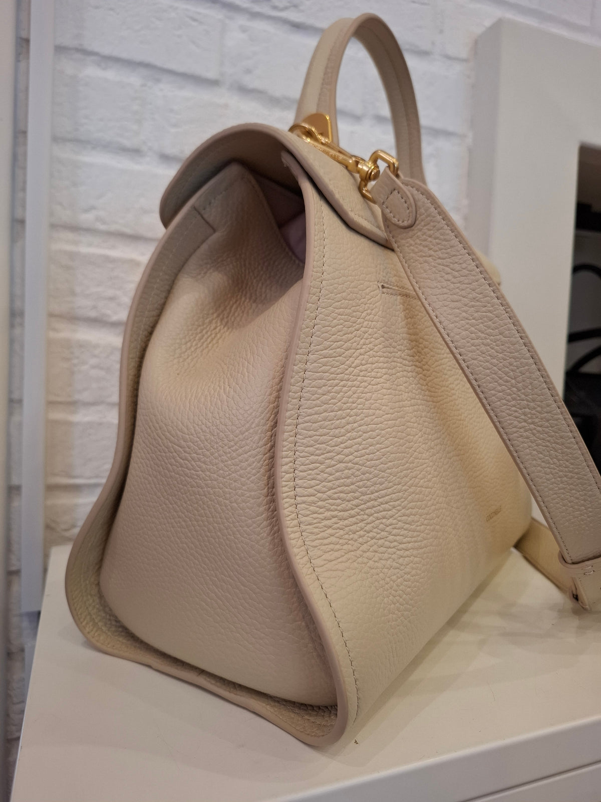 Borsa Coccinelle panna