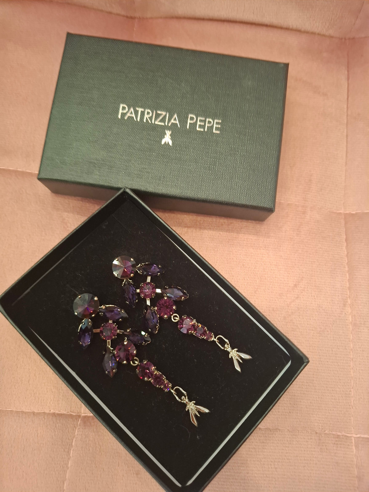 Orecchino Patrizia Pepe viola