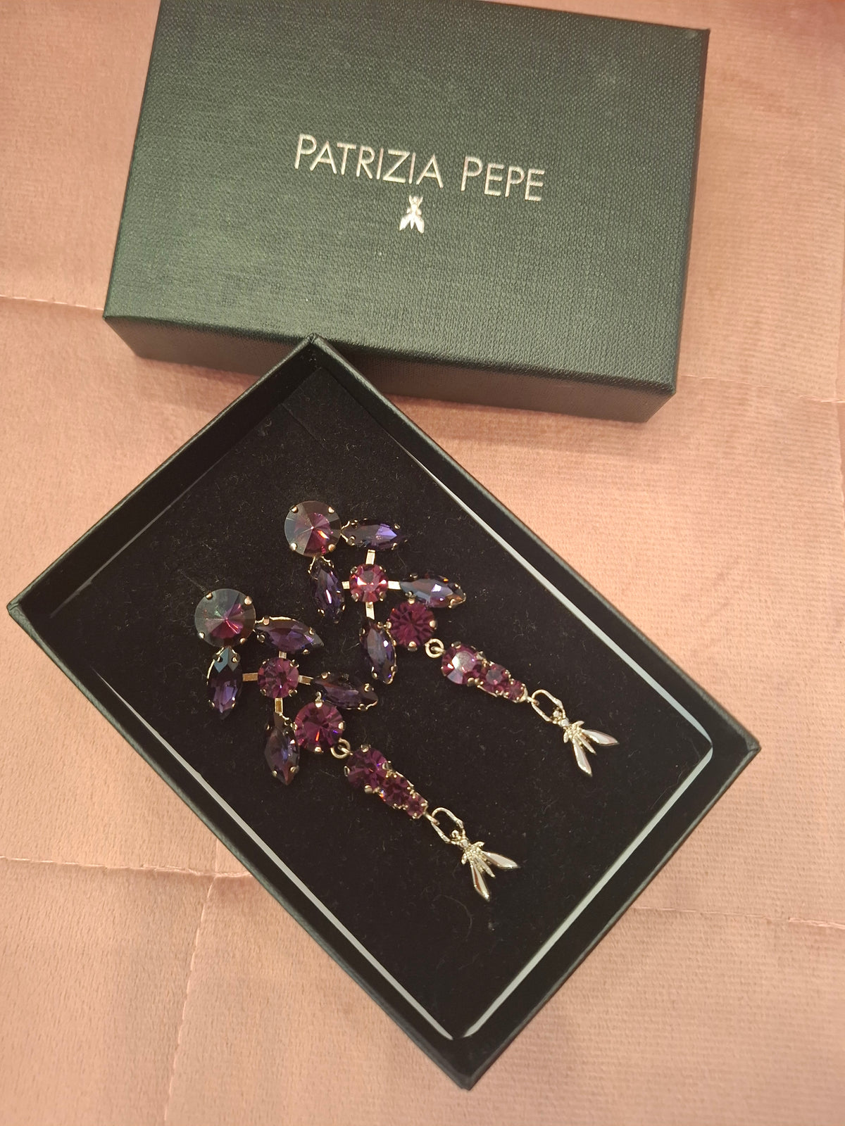 Orecchino Patrizia Pepe viola