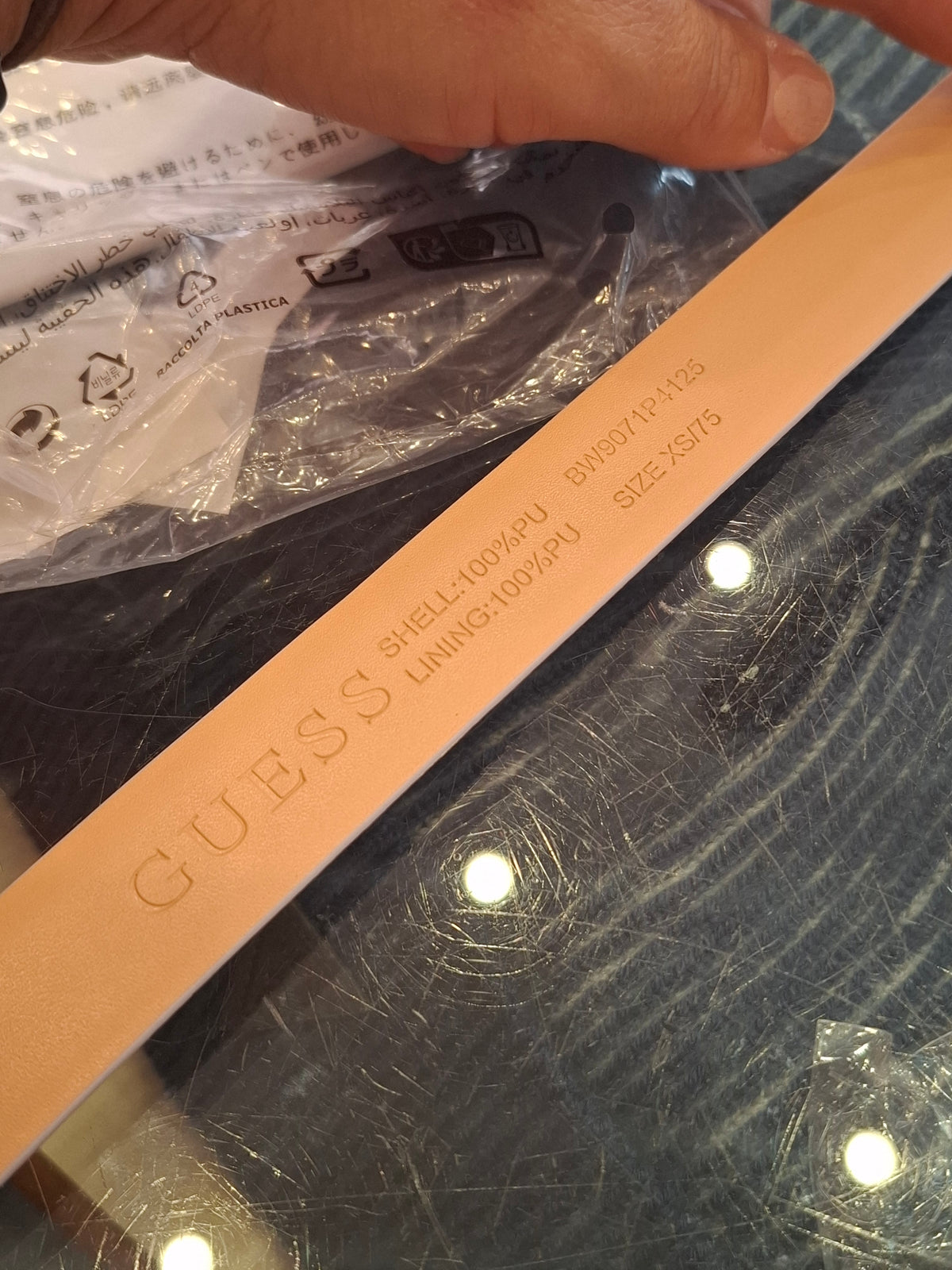 Cintura Guess nuova tg xs
