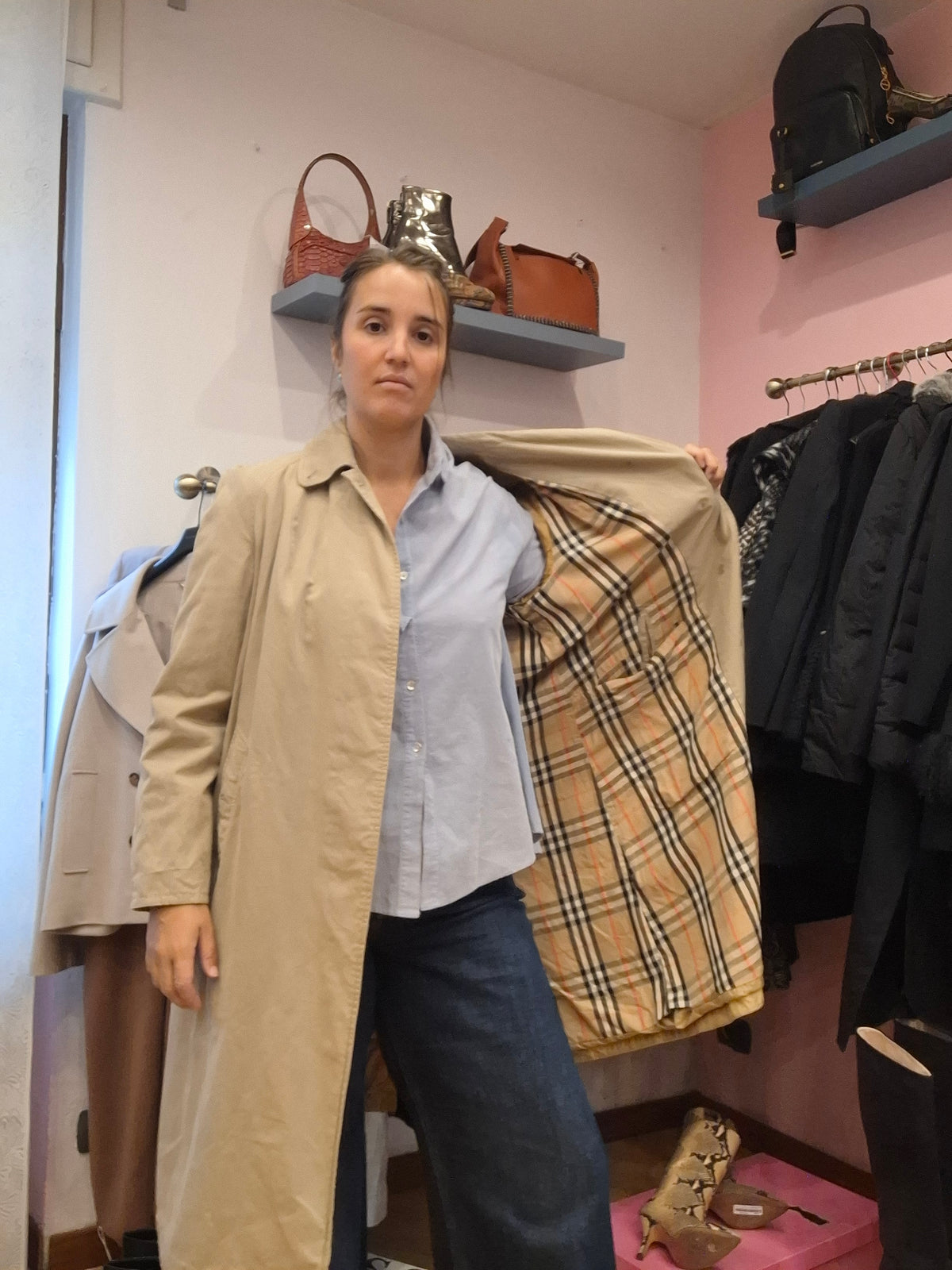 Trench Burberrys vintage tg U