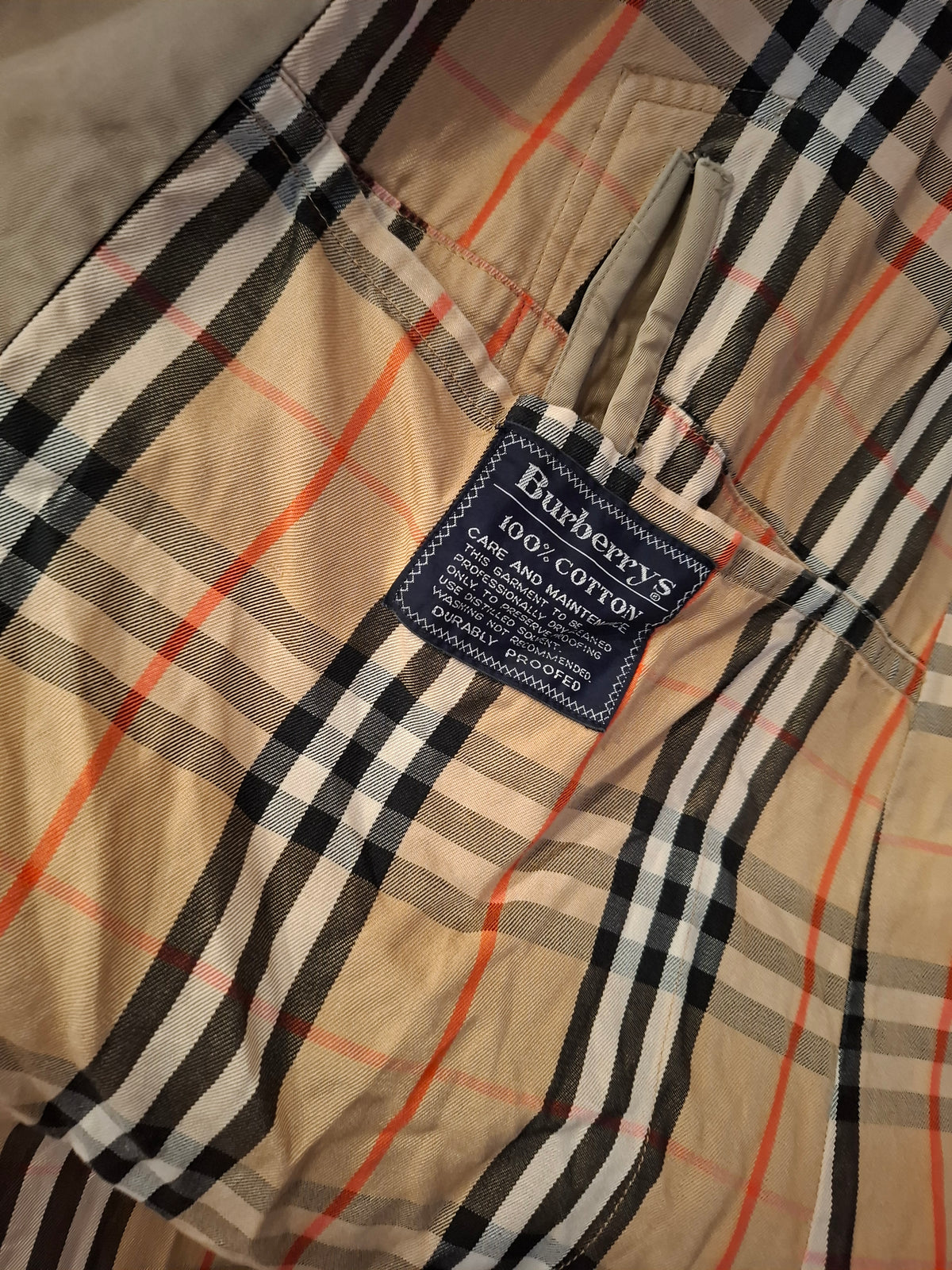Trench Burberrys vintage tg U