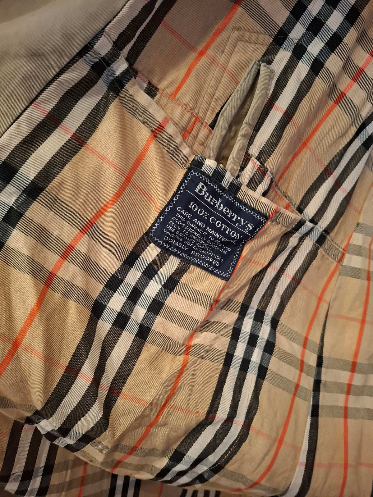 Trench Burberrys vintage tg U