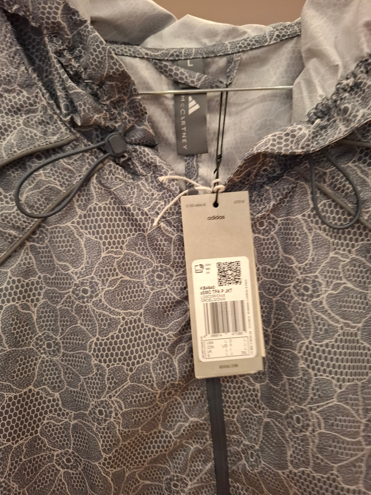 Giacca a vento Stella Adidas nuova tg L