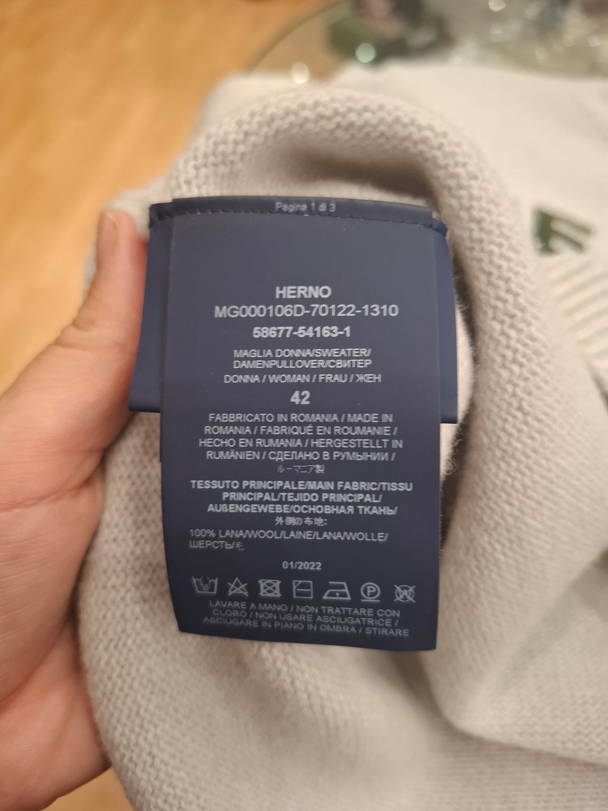 Maglione Herno tg 42