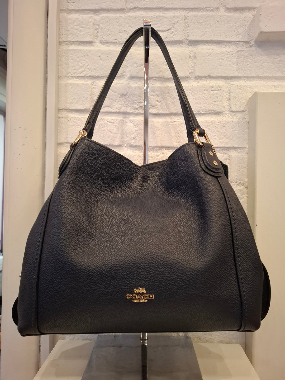 Borsa coach blu