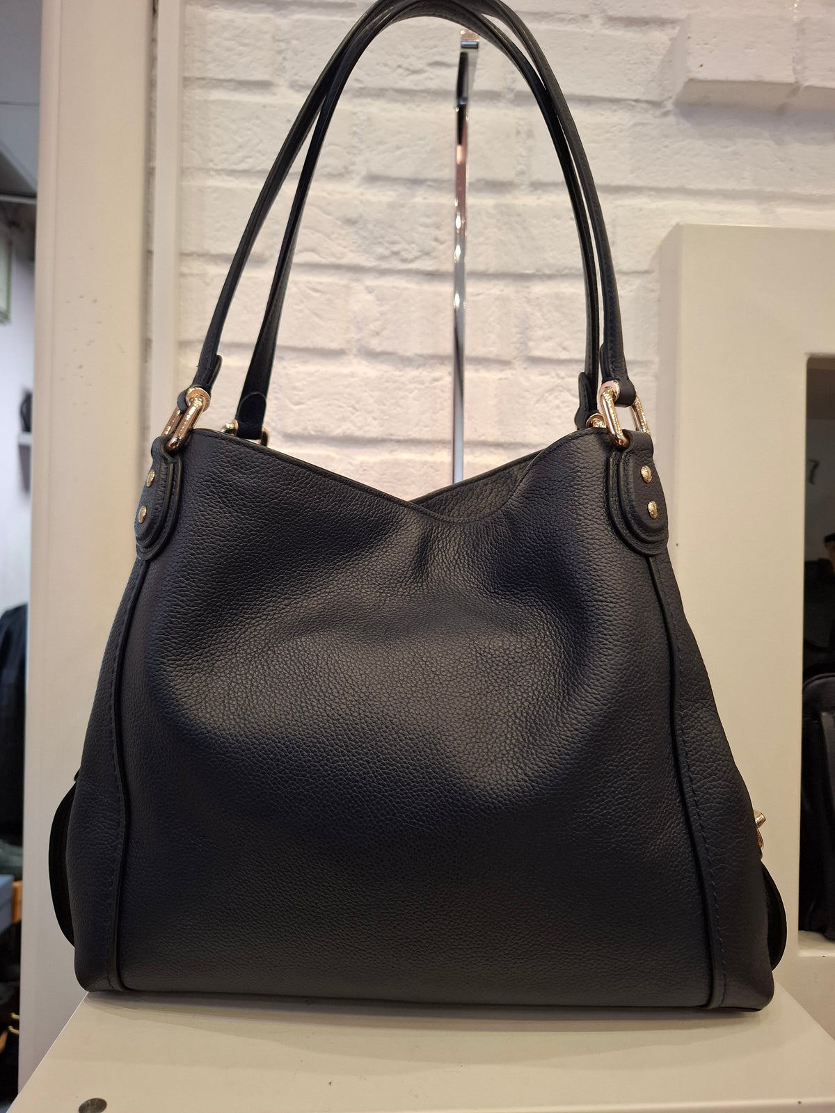 Borsa coach blu