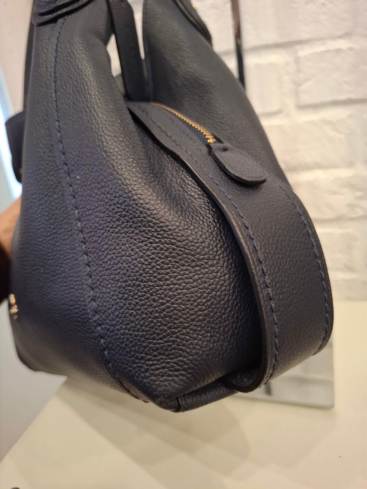 Borsa coach blu