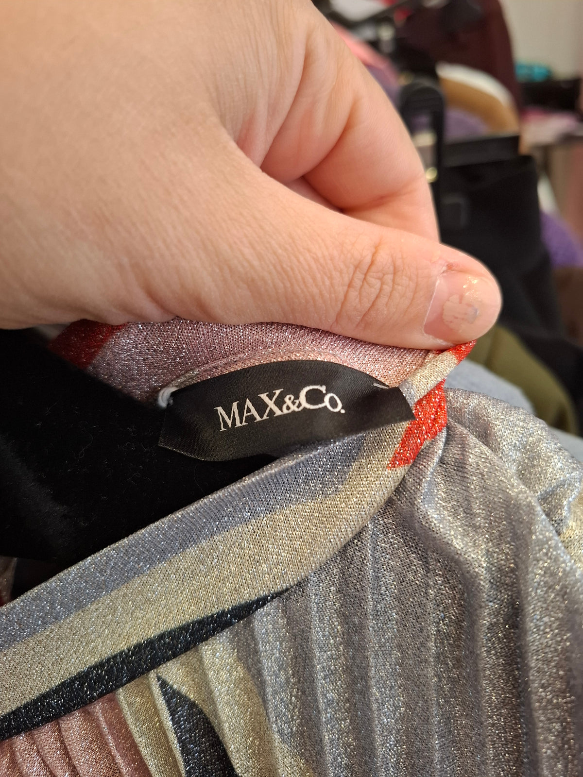Abito Max&Co lurex tg S/M