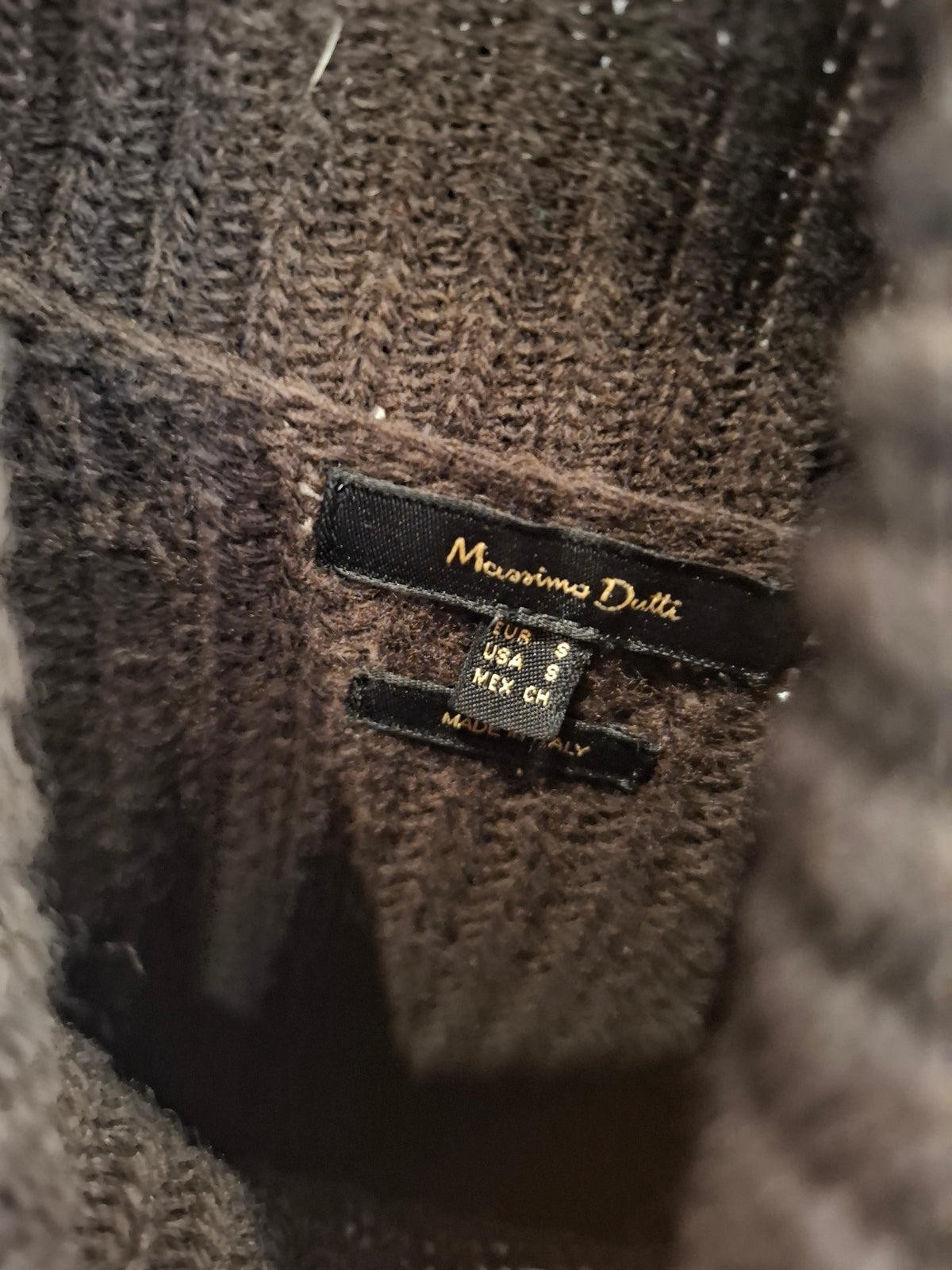 Maglione Massimo Dutti tg S over
