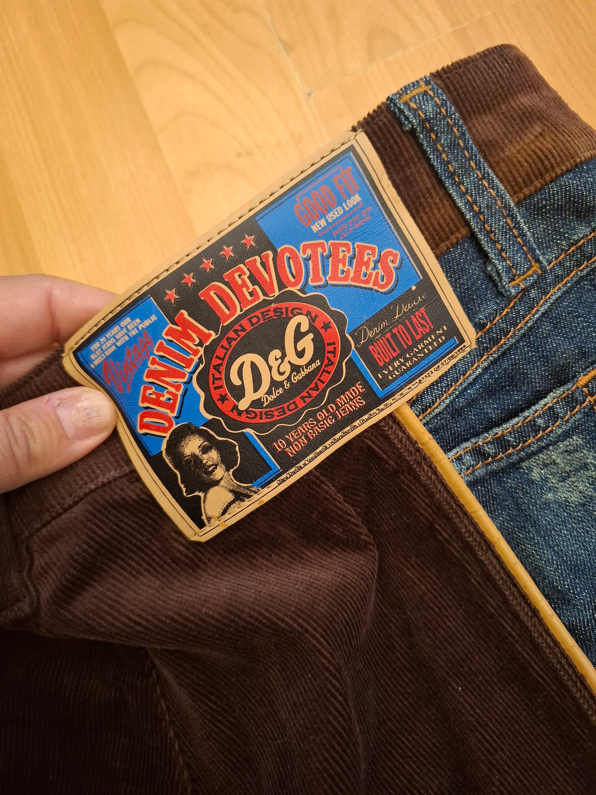 Jeans Dolce&Gabbana inserti tg 31/45