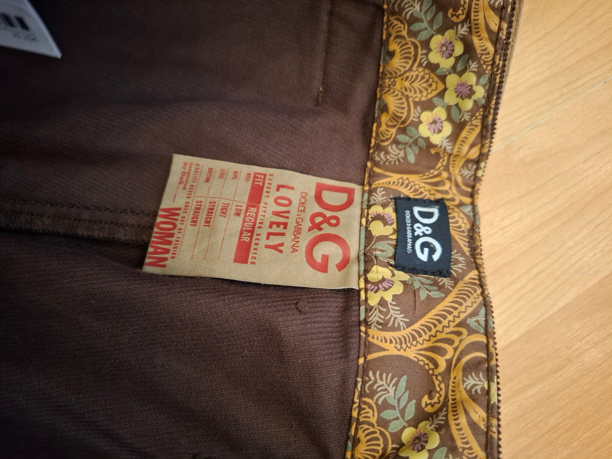 Jeans Dolce&Gabbana inserti tg 31/45