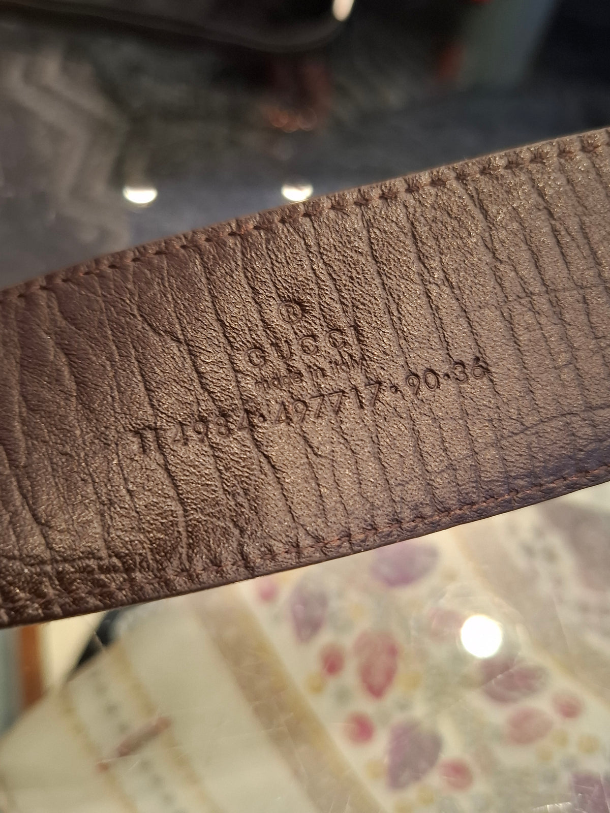 Cintura Gucci 90