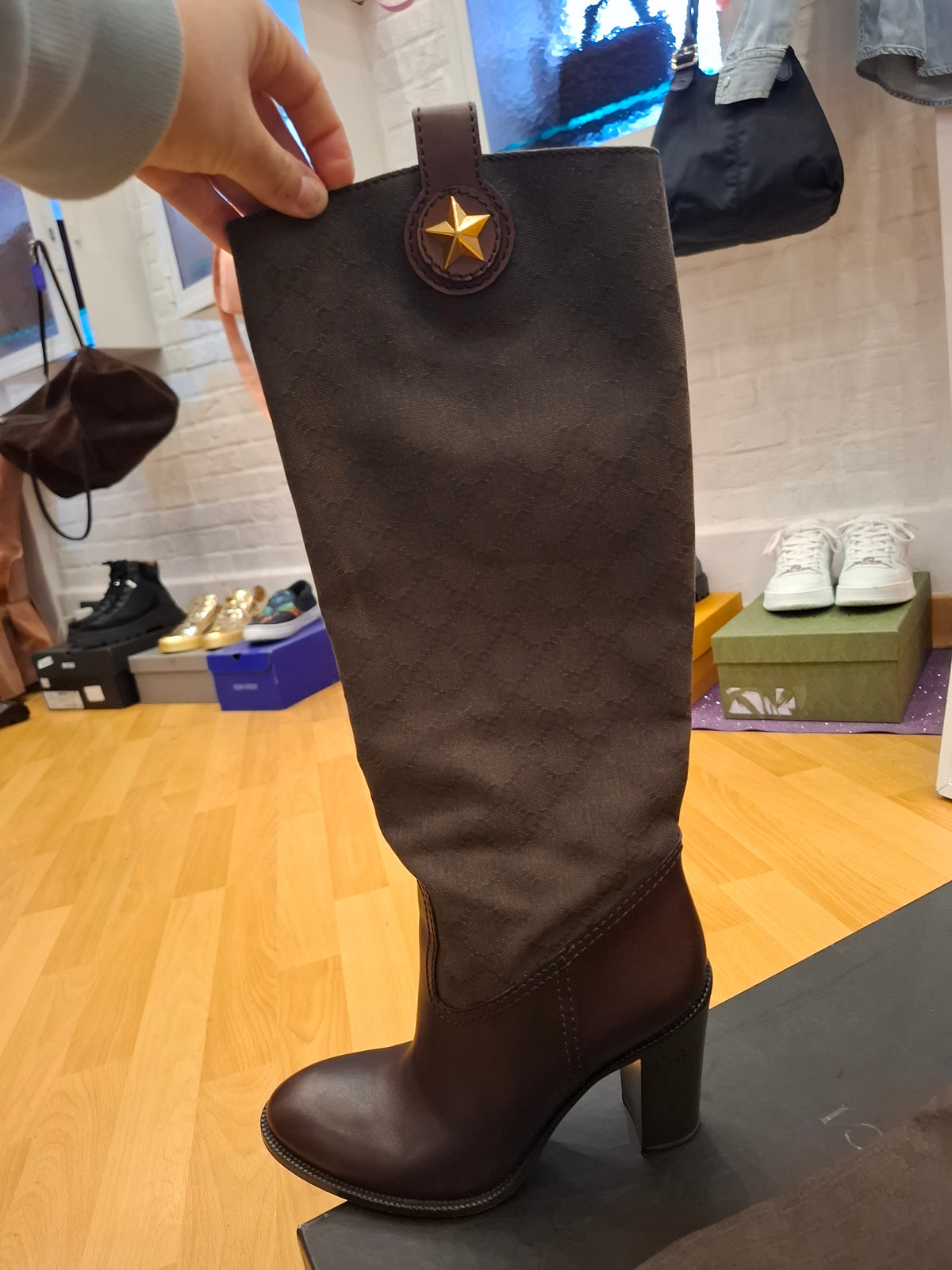 Stivali Gucci marroni n*38 C